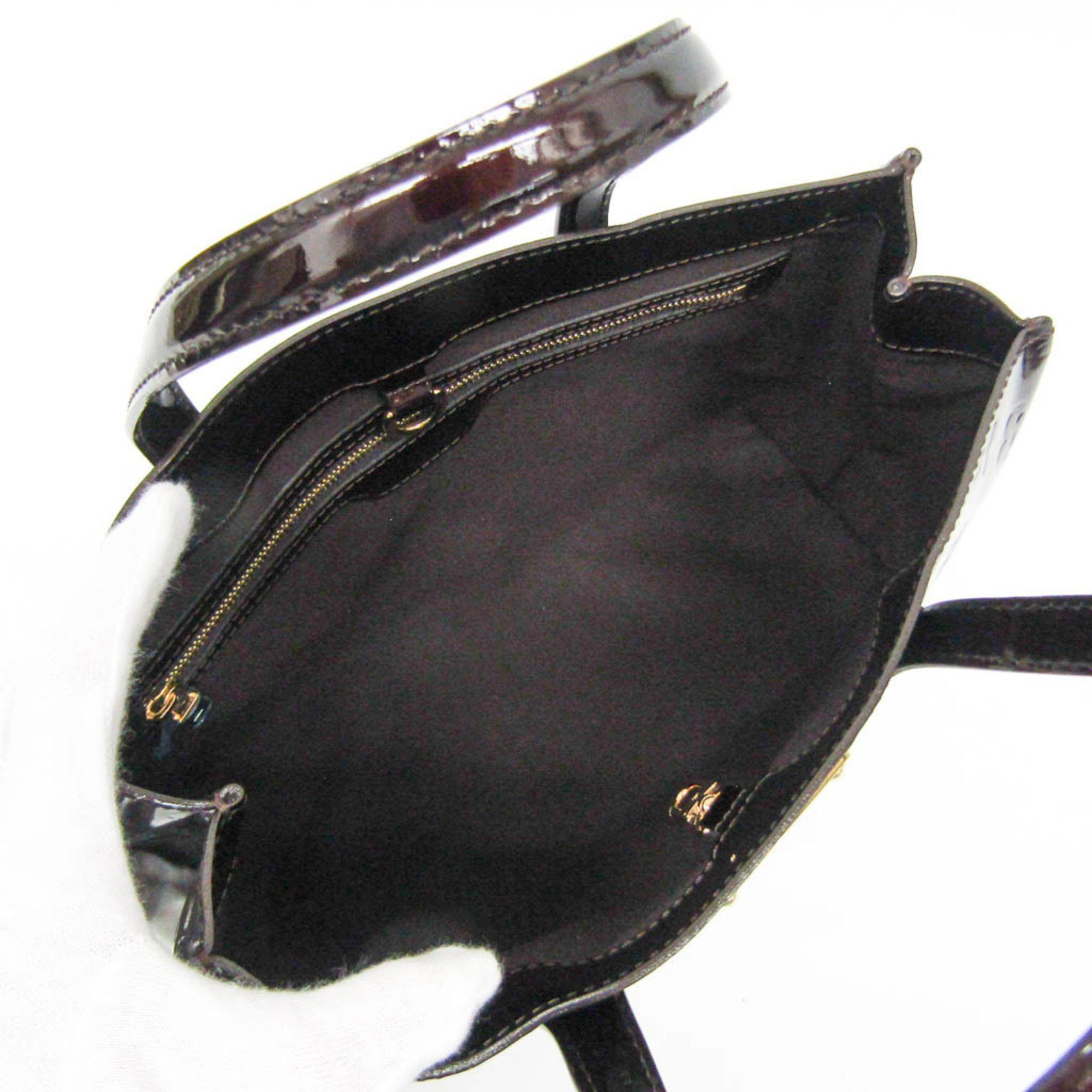 Louis Vuitton Wilshire Burgundy Patent Leather Handbag (Pre-Owned) Size ONE SIZE - 6 Thumbnail