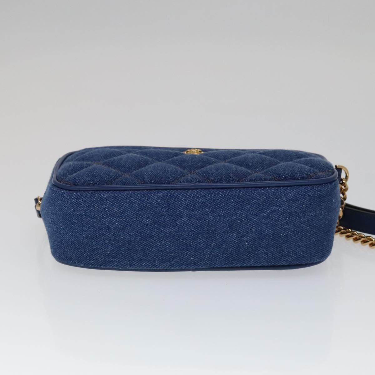 Versace Blue Denim - Jeans Shoulder Bag (Pre-Owned) Size ONE SIZE - 19 Thumbnail