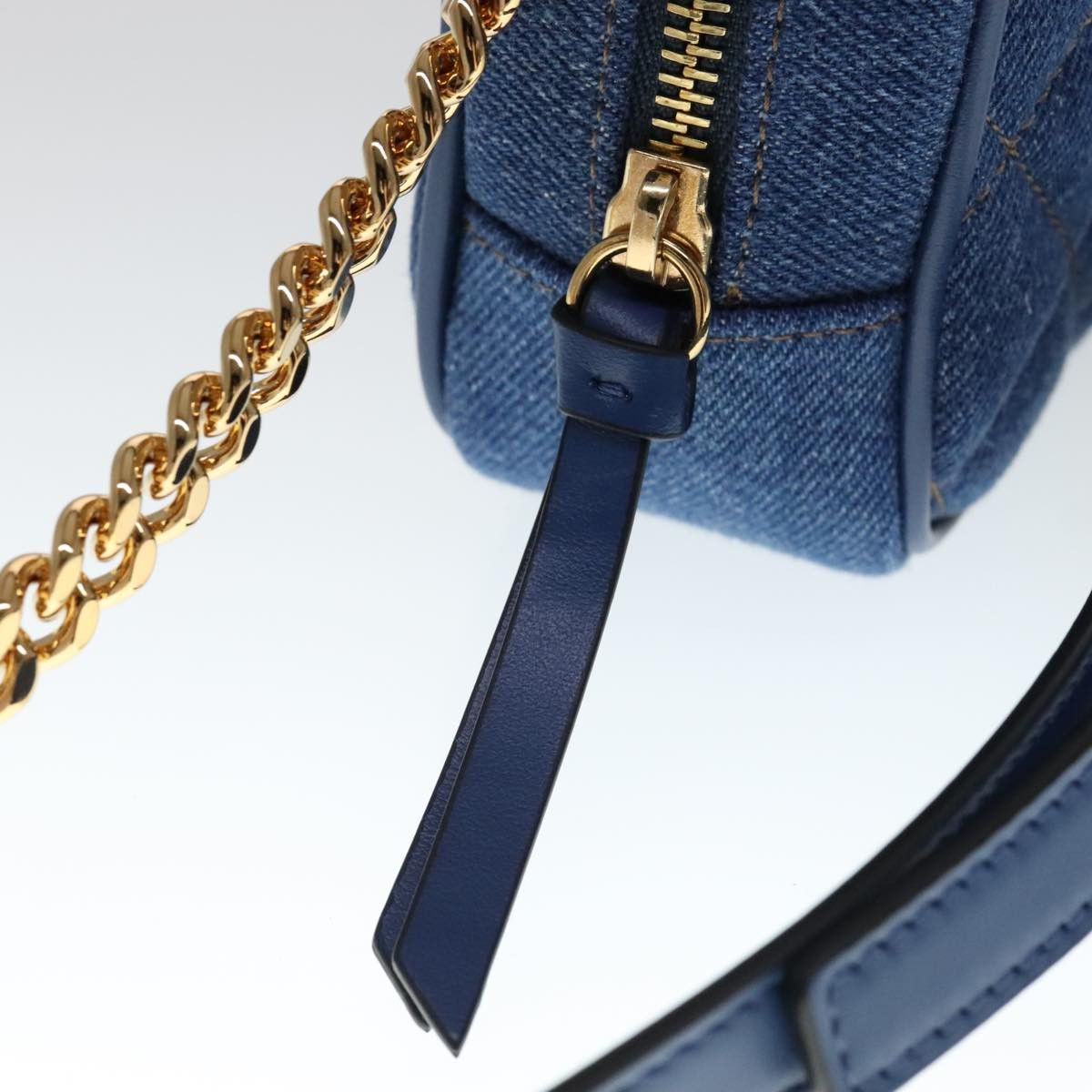 Versace Blue Denim - Jeans Shoulder Bag (Pre-Owned) Size ONE SIZE - 11 Thumbnail