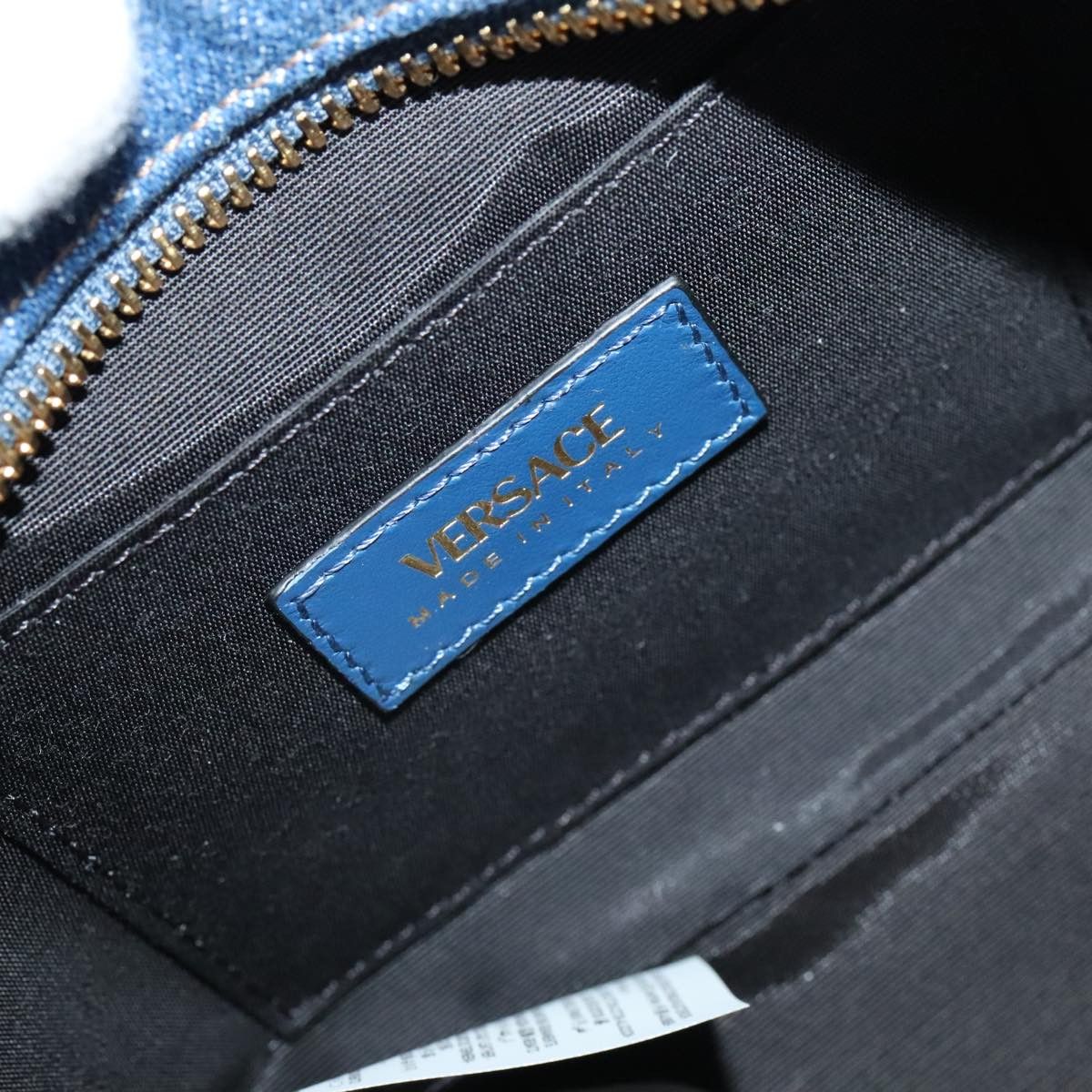 Versace Blue Denim - Jeans Shoulder Bag (Pre-Owned) Size ONE SIZE - 14 Thumbnail