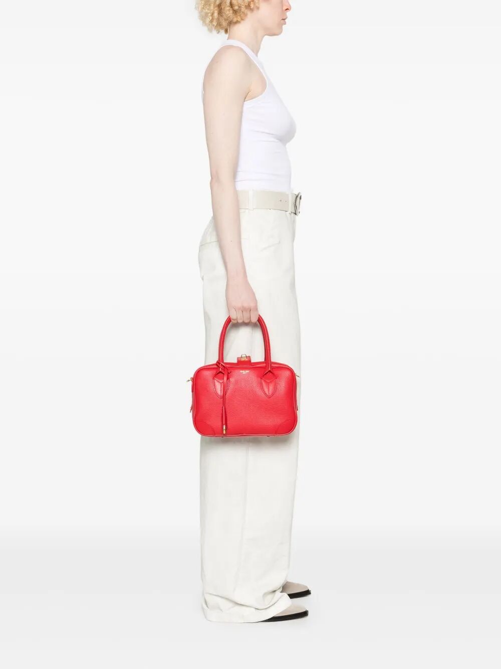 Golden Goose GRAINED LEATHER VITA TOP HANDLE BAG Size ONE SIZE - 2 Thumbnail