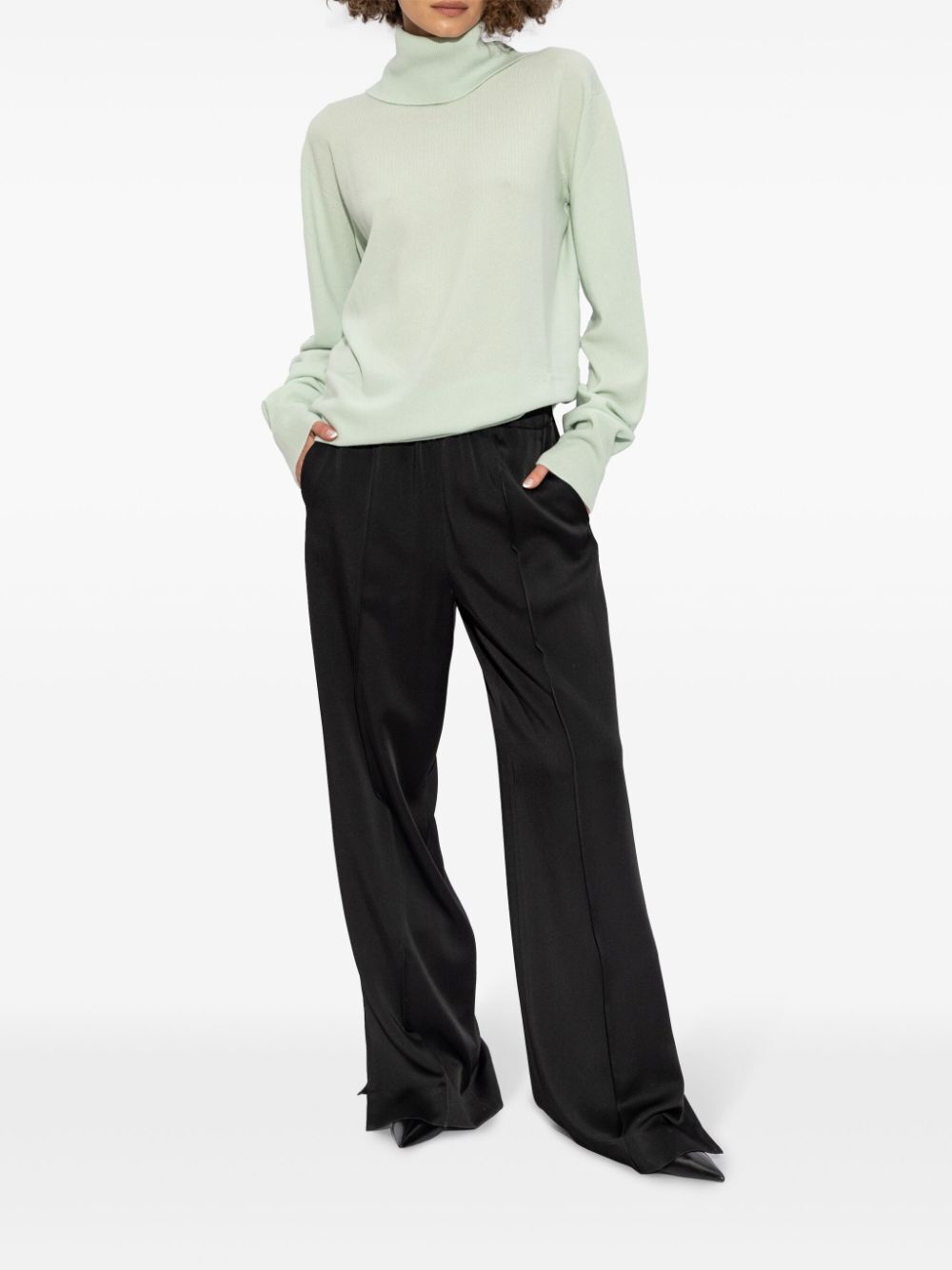 Jil Sander MAGLIONE COLLO ALTO Size S / US 4 / IT 40 - 4 Thumbnail