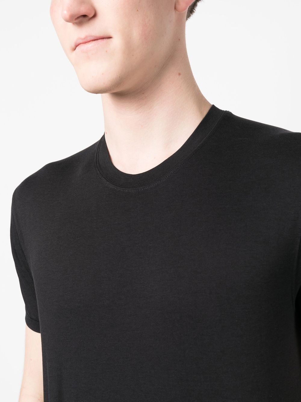 Tom Ford LYOCELL AND COTTON REGULAR FIT T-SHIRT Size US S / EU 44-46 / 1 - 3 Thumbnail