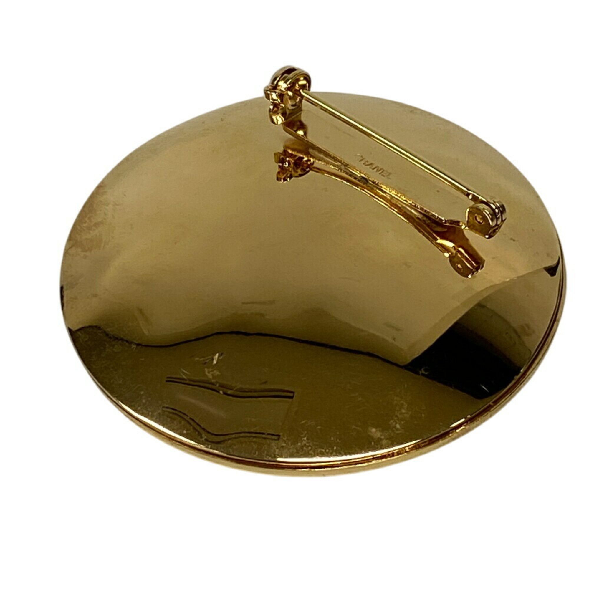Chanel CHANEL Gripoa Brooch Gold Ladies Size ONE SIZE - 10 Thumbnail