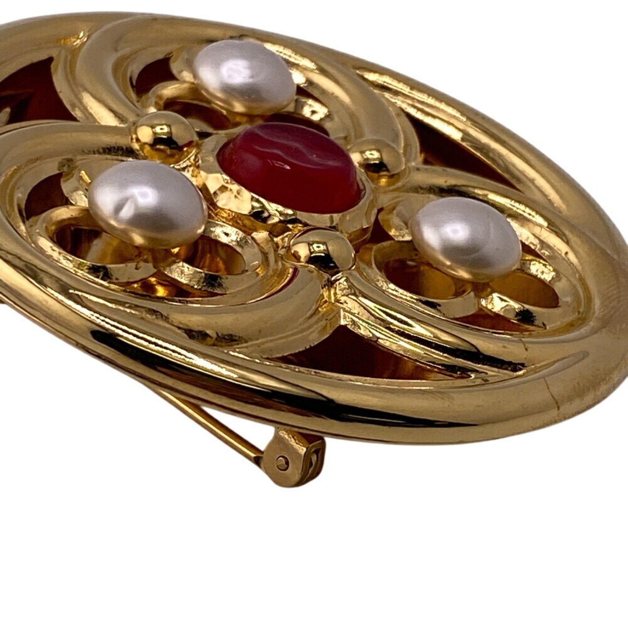 Chanel CHANEL Gripoa Brooch Gold Ladies Size ONE SIZE - 7 Thumbnail