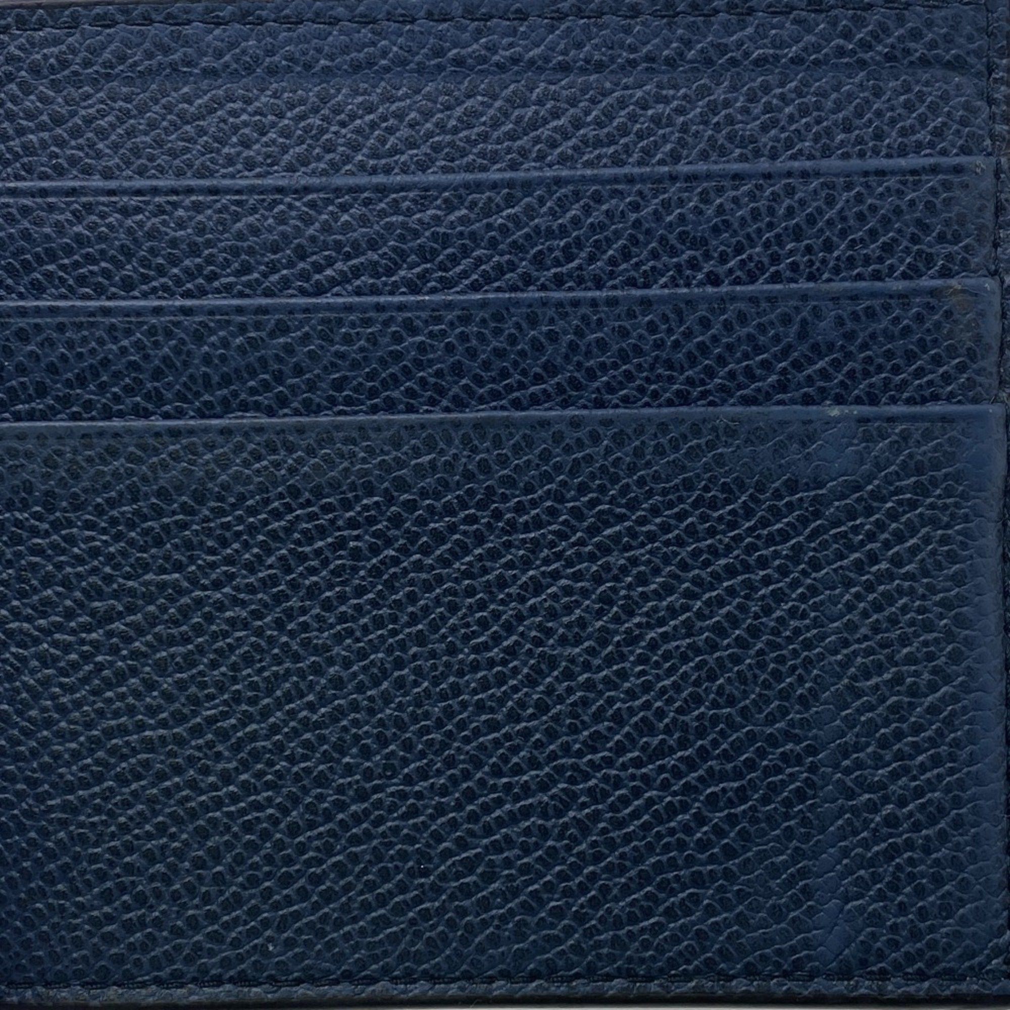 PRADA 2MN077 Business Card Holder/Card Case Saffiano Leather Money Clip Black Men's