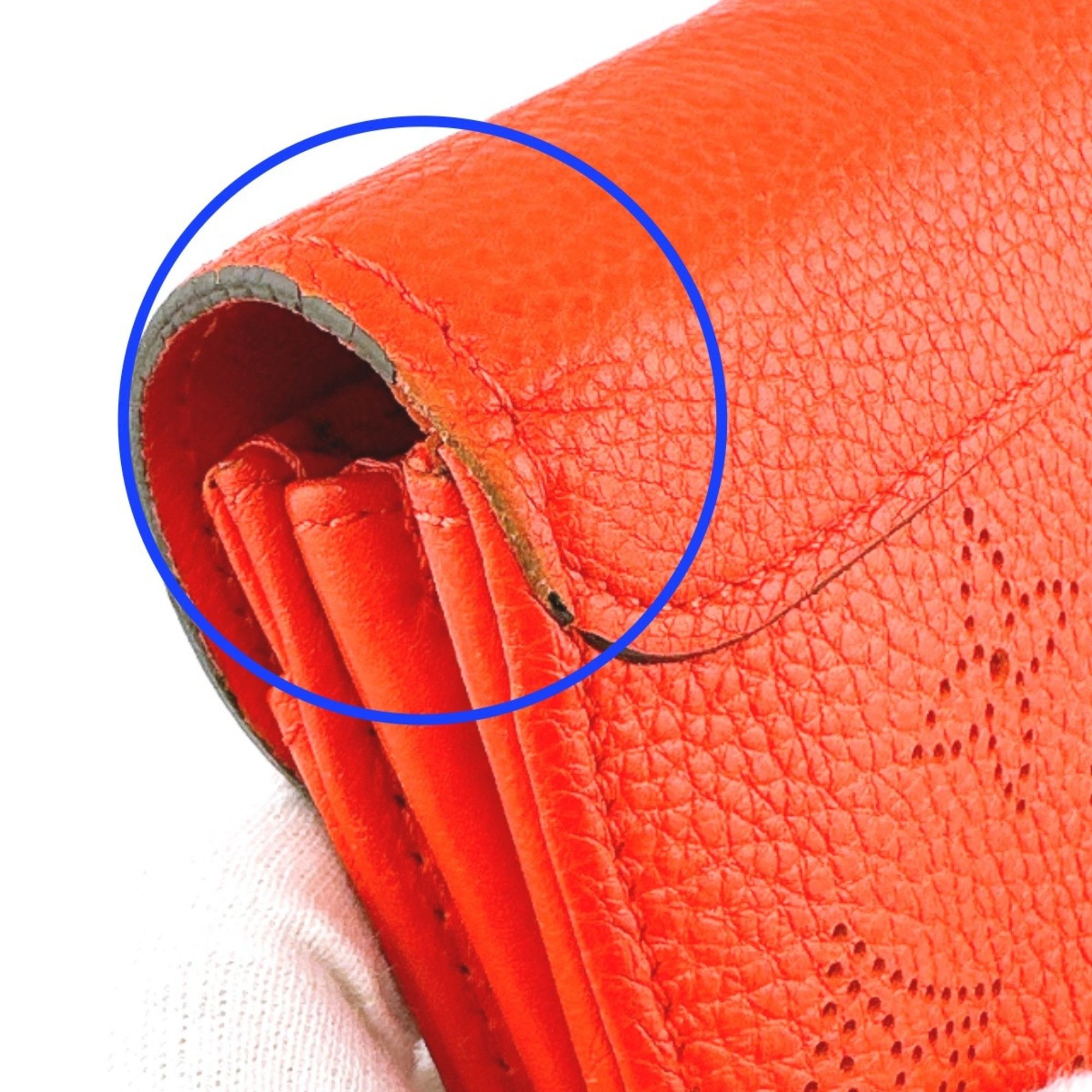Louis Vuitton Louis Vuitton Long Wallet Portefeuille Iris Mahina Bi-fold Monogram M58161 Corail LV Size ONE SIZE - 9 Thumbnail