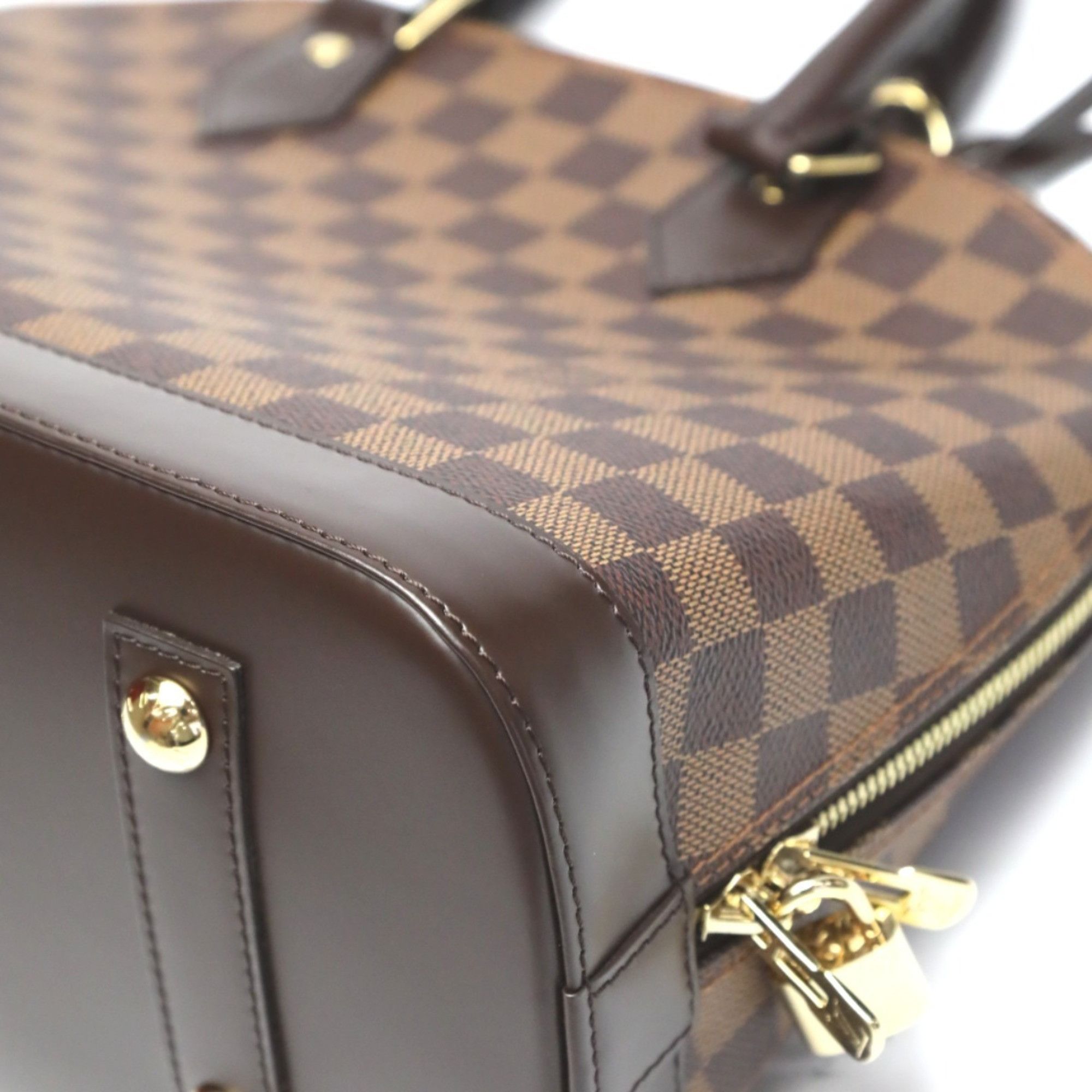 Louis Vuitton Louis Vuitton Handbag Damier Alma PM Canvas N53151 Brown LV Size ONE SIZE - 10 Thumbnail