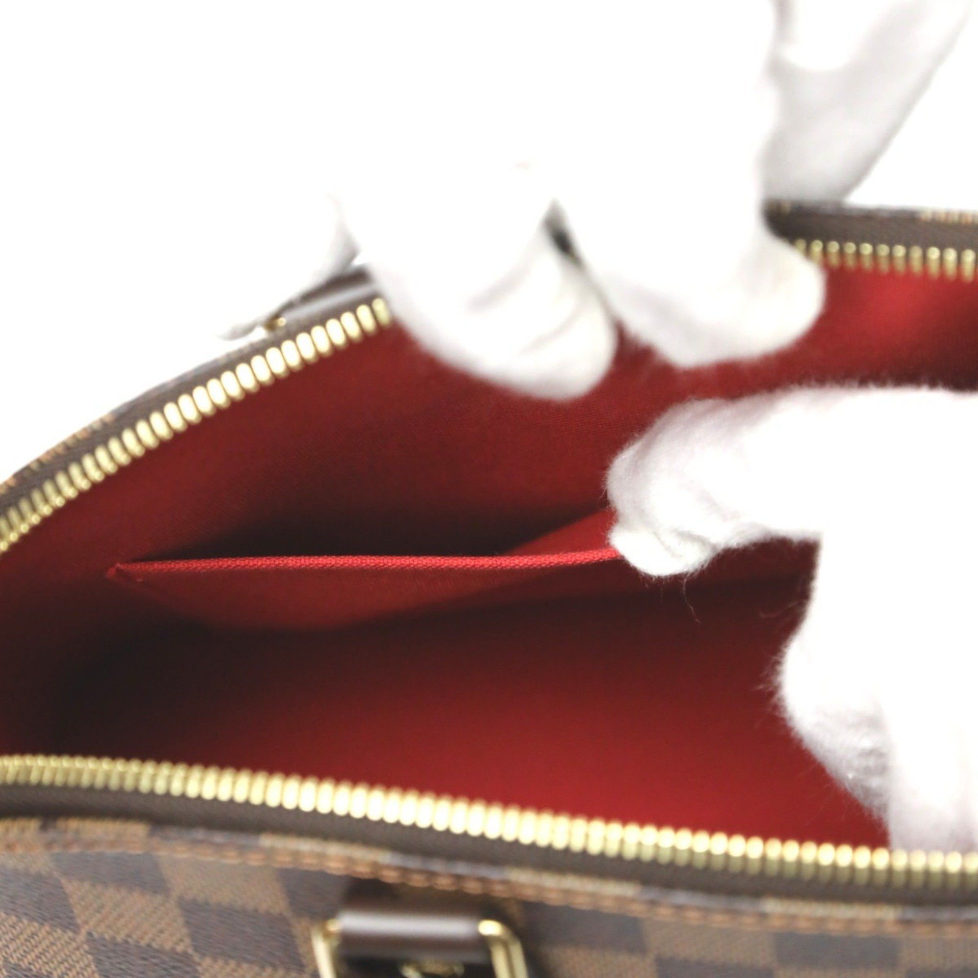 Louis Vuitton Louis Vuitton Handbag Damier Alma PM Canvas N53151 Brown LV Size ONE SIZE - 16 Thumbnail