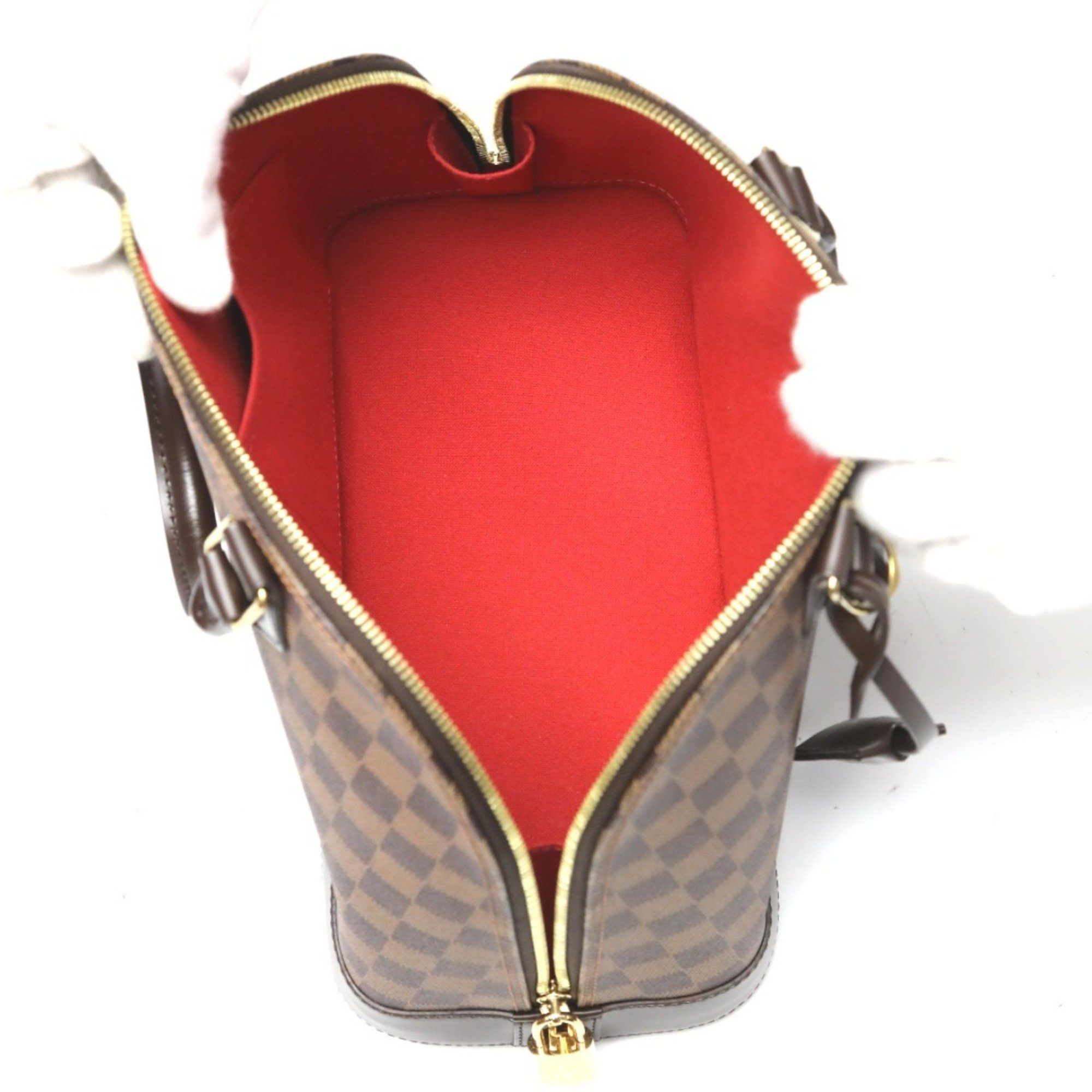 Louis Vuitton Louis Vuitton Handbag Damier Alma PM Canvas N53151 Brown LV Size ONE SIZE - 15 Thumbnail