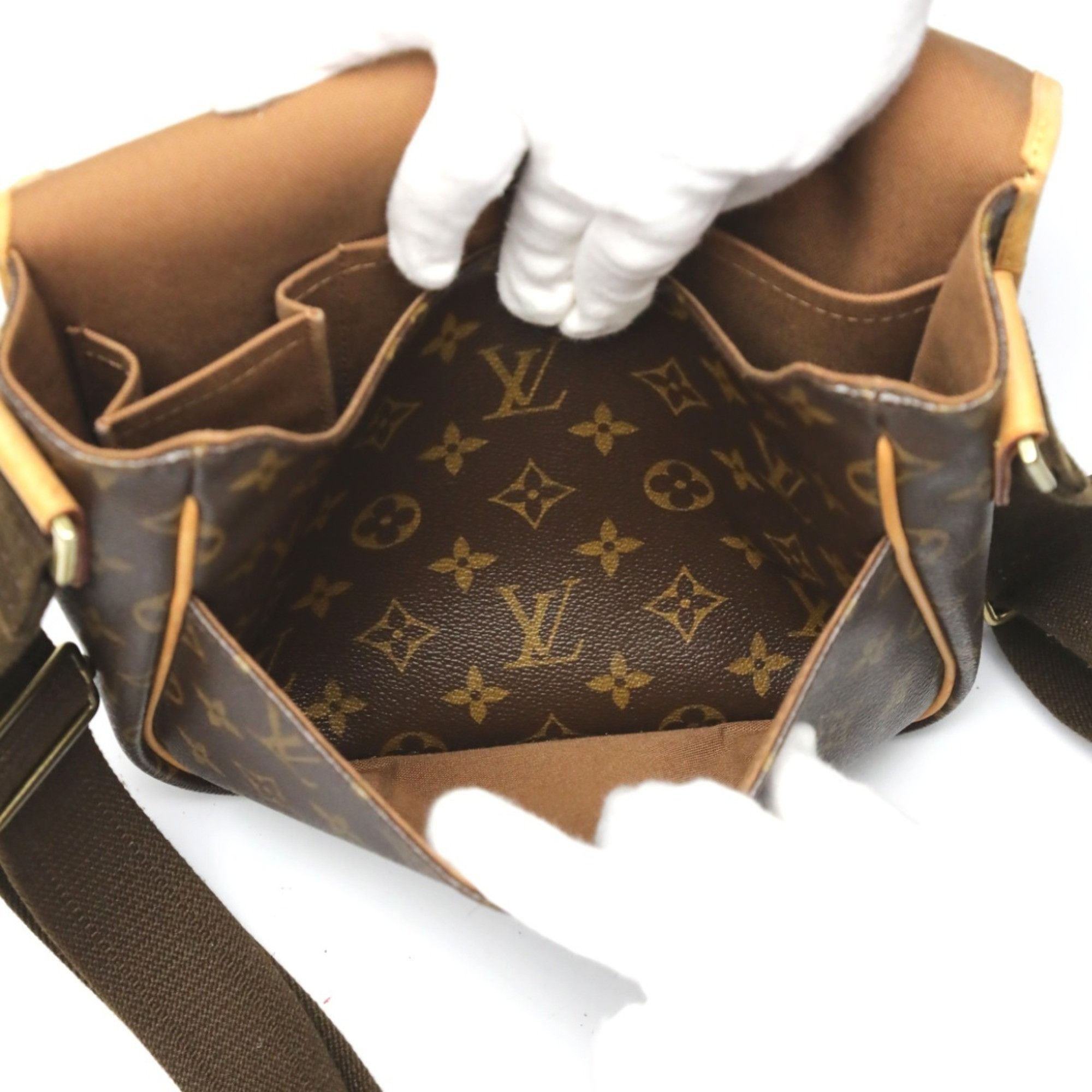 Louis Vuitton Louis Vuitton Shoulder Bag Monogram PM Bosphore Canvas M40106 Brown LV Size ONE SIZE - 17 Thumbnail
