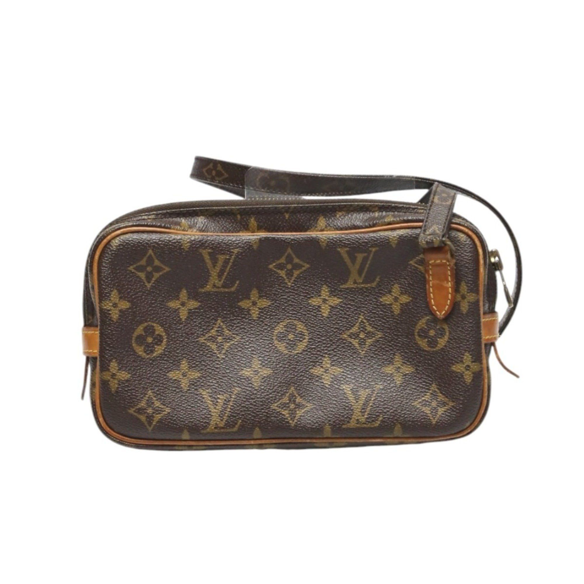Louis Vuitton Louis Vuitton Shoulder Bag Monogram Marly Bandouliere Canvas M51828 Brown LV Size ONE SIZE - 3 Thumbnail