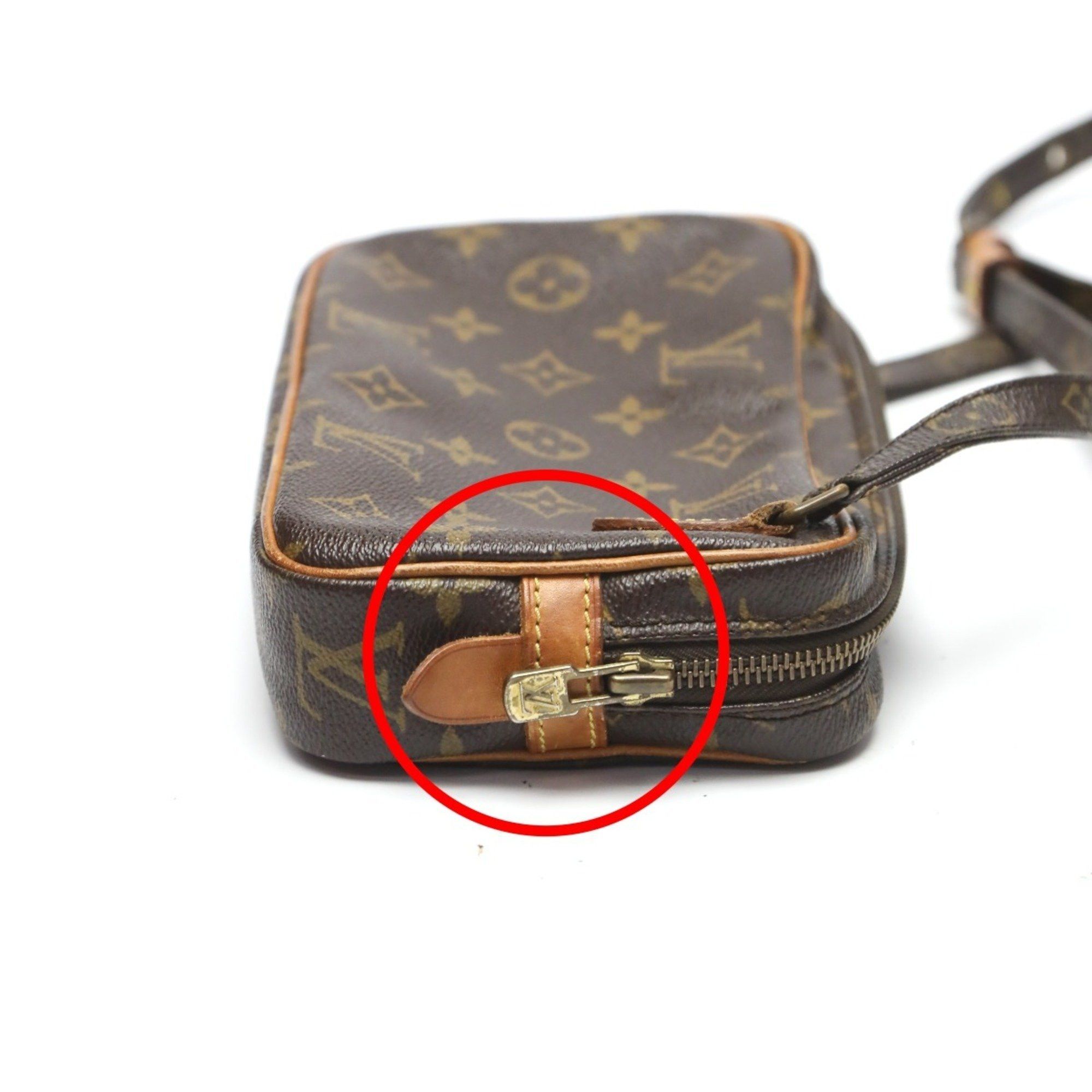 Louis Vuitton Louis Vuitton Shoulder Bag Monogram Marly Bandouliere Canvas M51828 Brown LV Size ONE SIZE - 5 Thumbnail