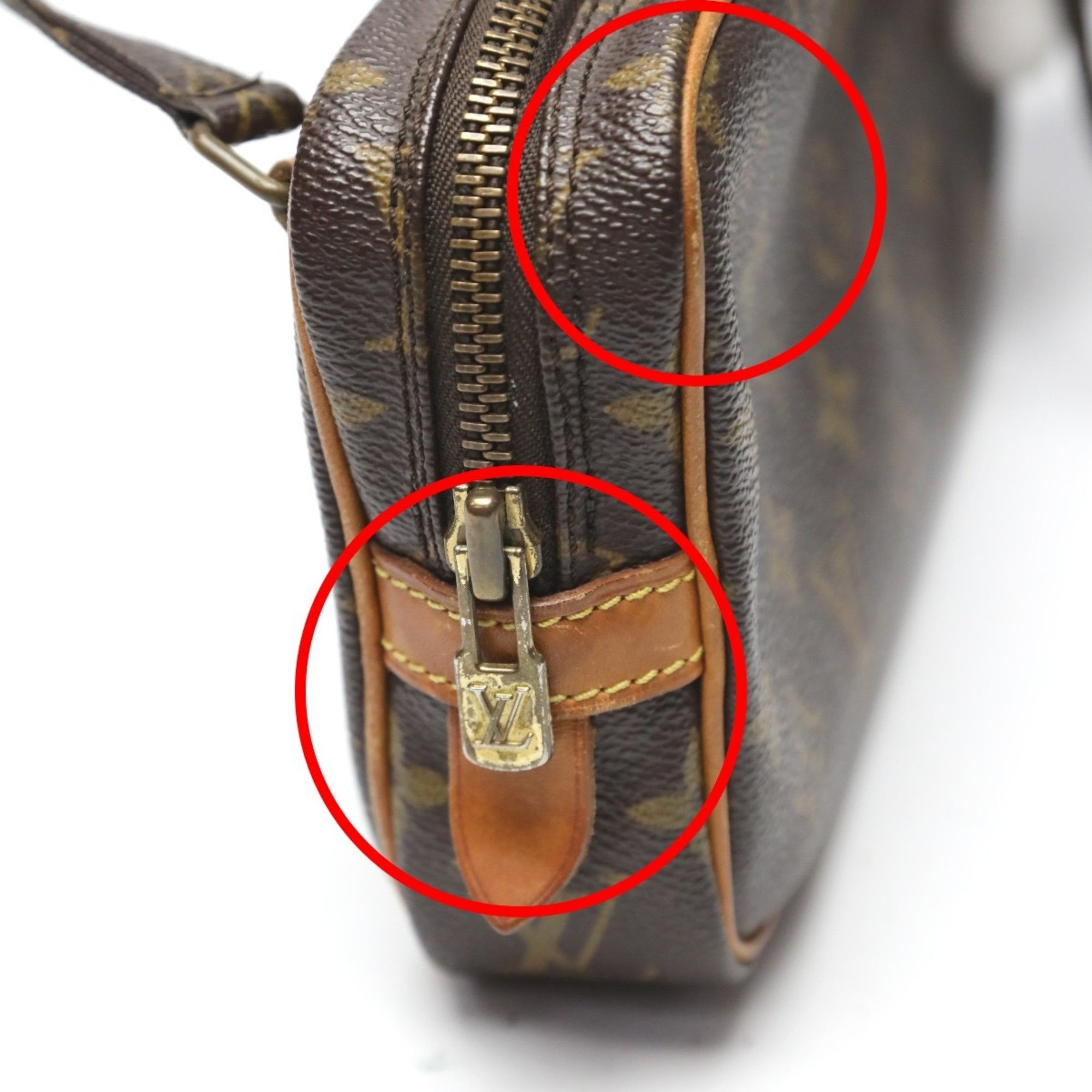 Louis Vuitton Louis Vuitton Shoulder Bag Monogram Marly Bandouliere Canvas M51828 Brown LV Size ONE SIZE - 12 Thumbnail