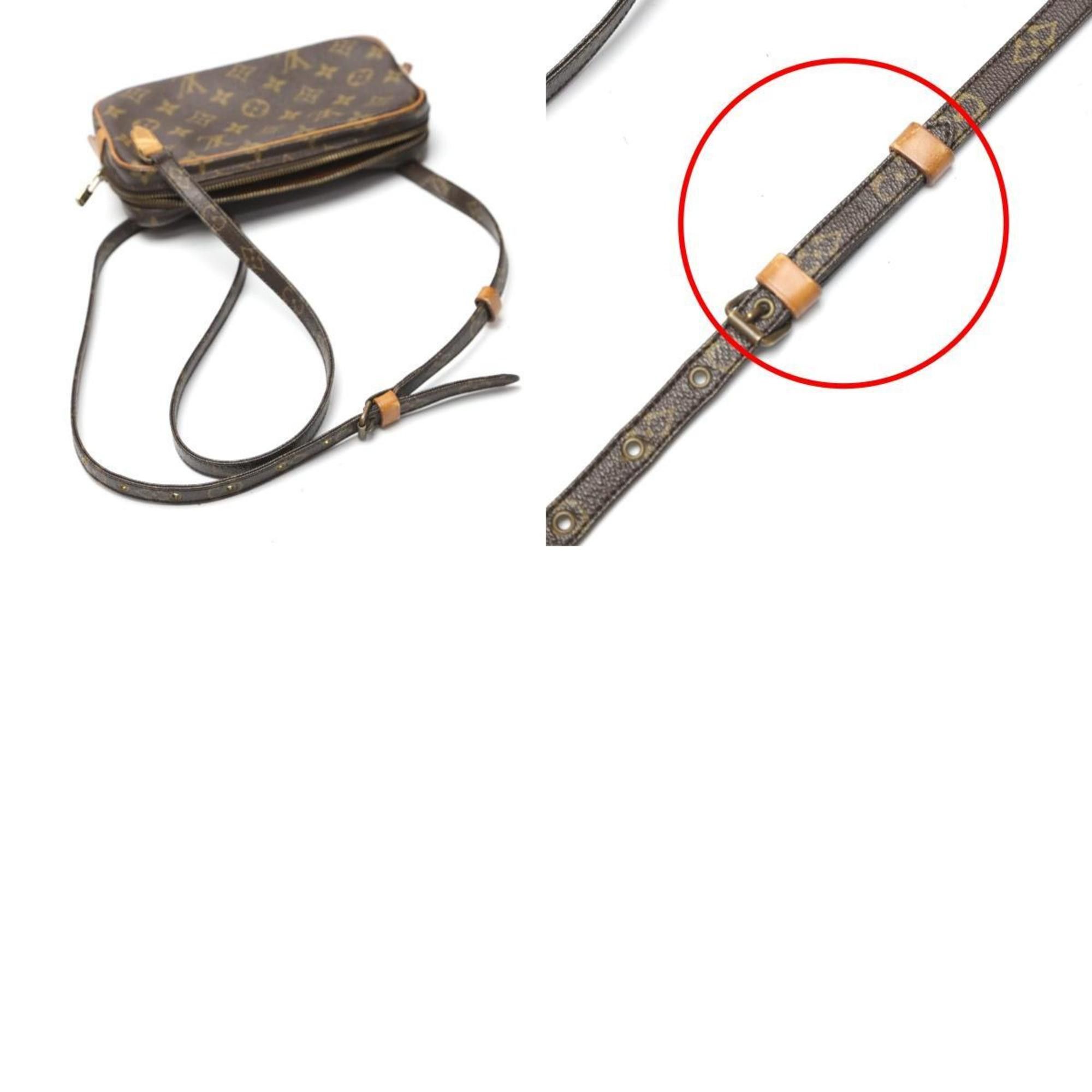Louis Vuitton Louis Vuitton Shoulder Bag Monogram Marly Bandouliere Canvas M51828 Brown LV Size ONE SIZE - 20 Thumbnail