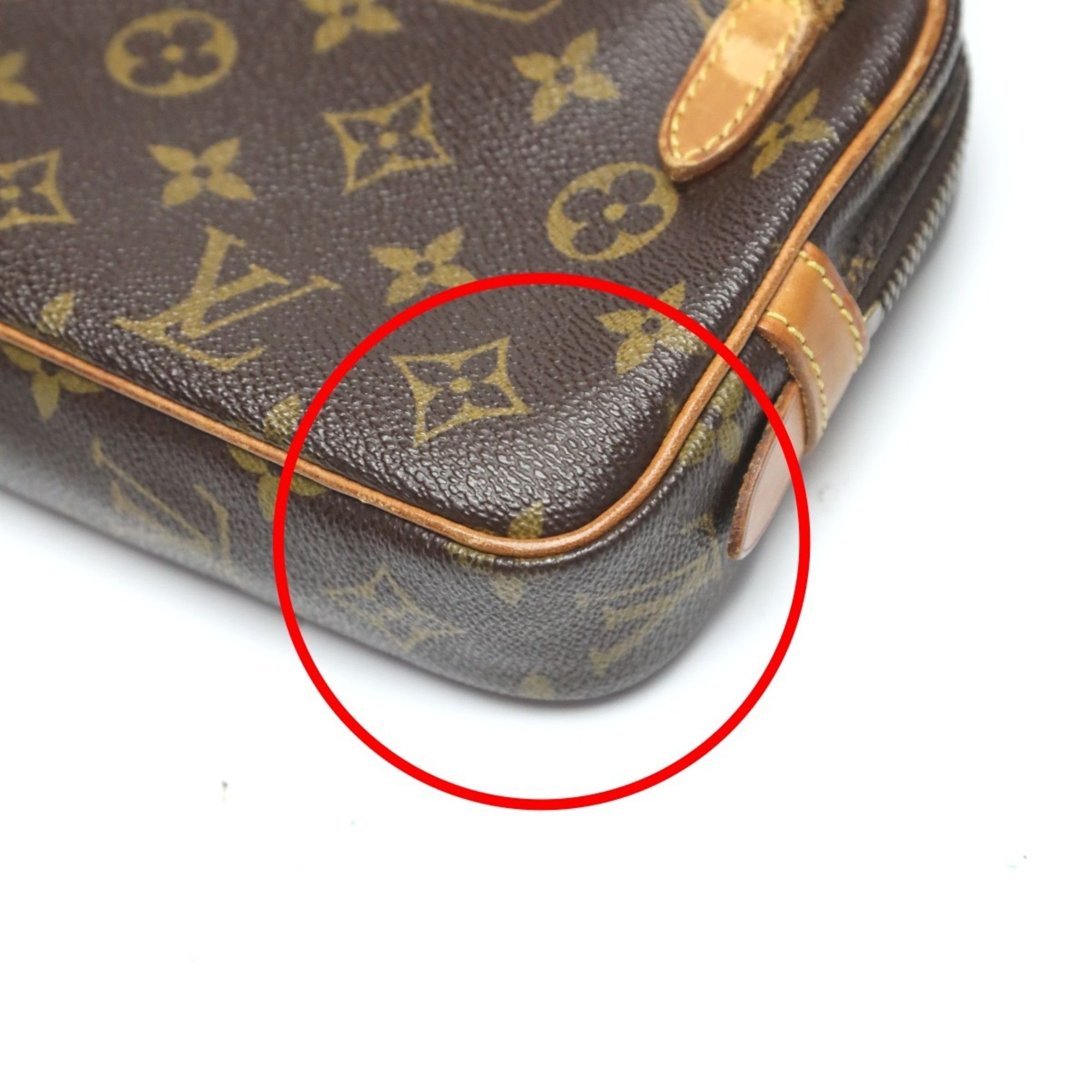 Louis Vuitton Louis Vuitton Shoulder Bag Monogram Marly Bandouliere Canvas M51828 Brown LV Size ONE SIZE - 7 Thumbnail