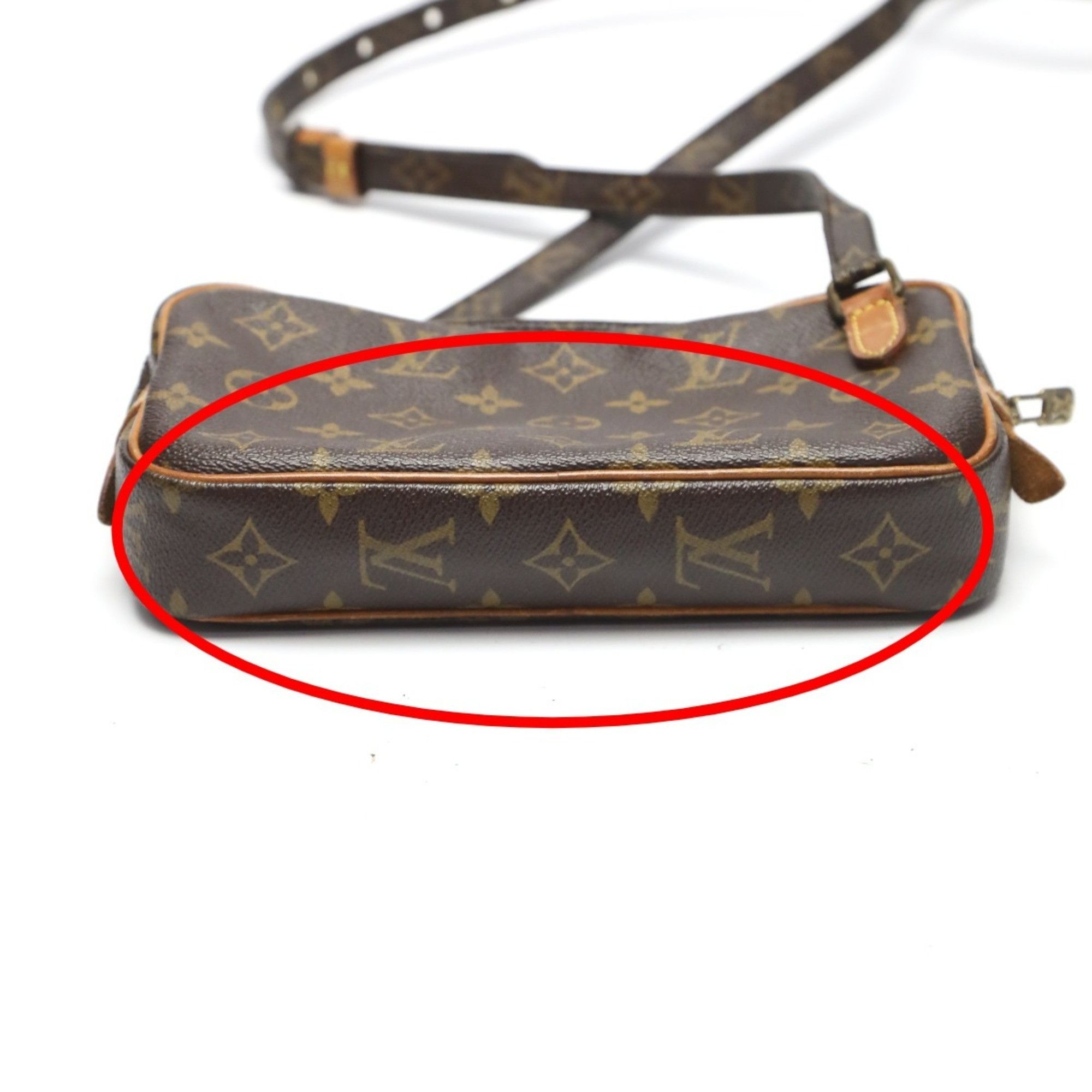 Louis Vuitton Louis Vuitton Shoulder Bag Monogram Marly Bandouliere Canvas M51828 Brown LV Size ONE SIZE - 6 Thumbnail