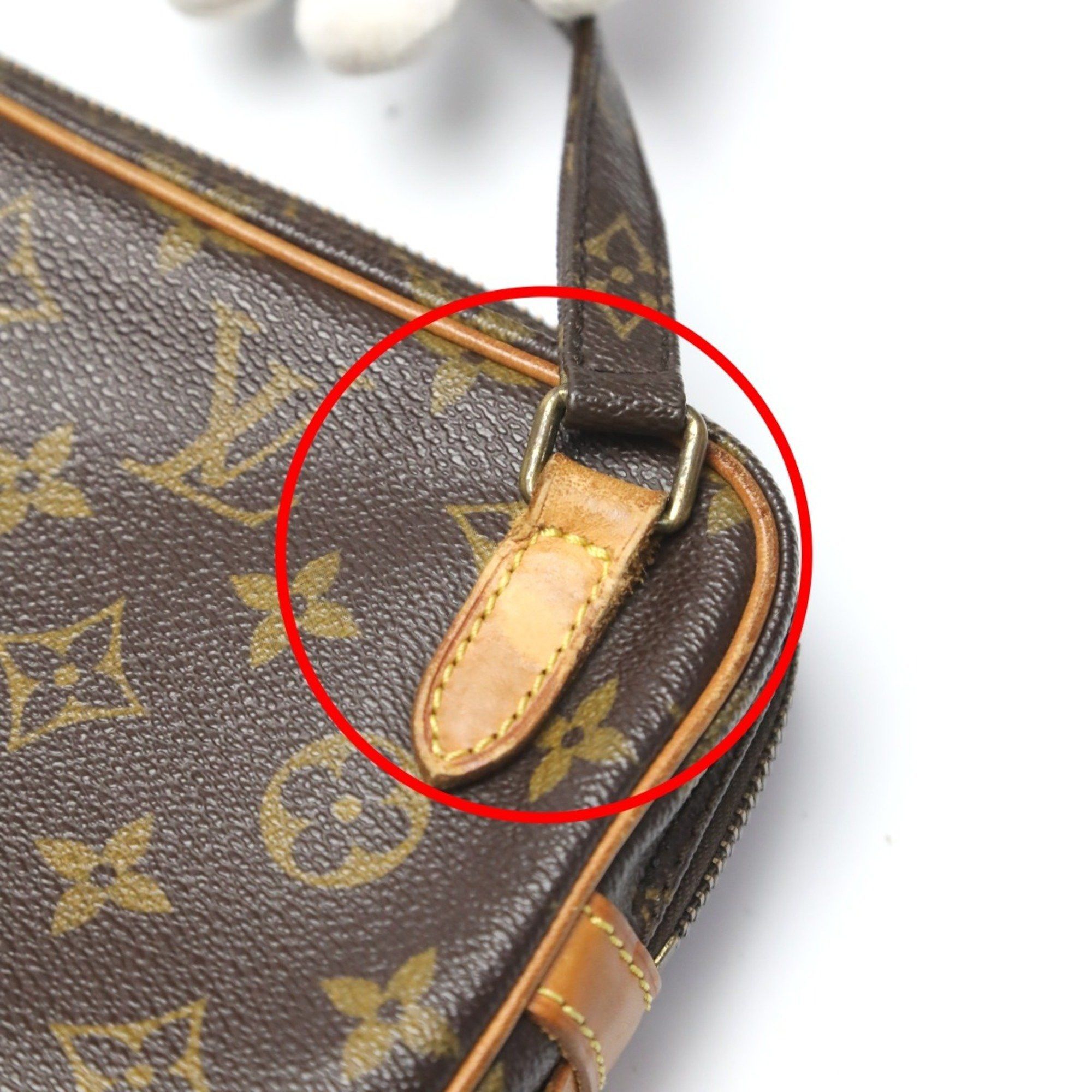 Louis Vuitton Louis Vuitton Shoulder Bag Monogram Marly Bandouliere Canvas M51828 Brown LV Size ONE SIZE - 13 Thumbnail