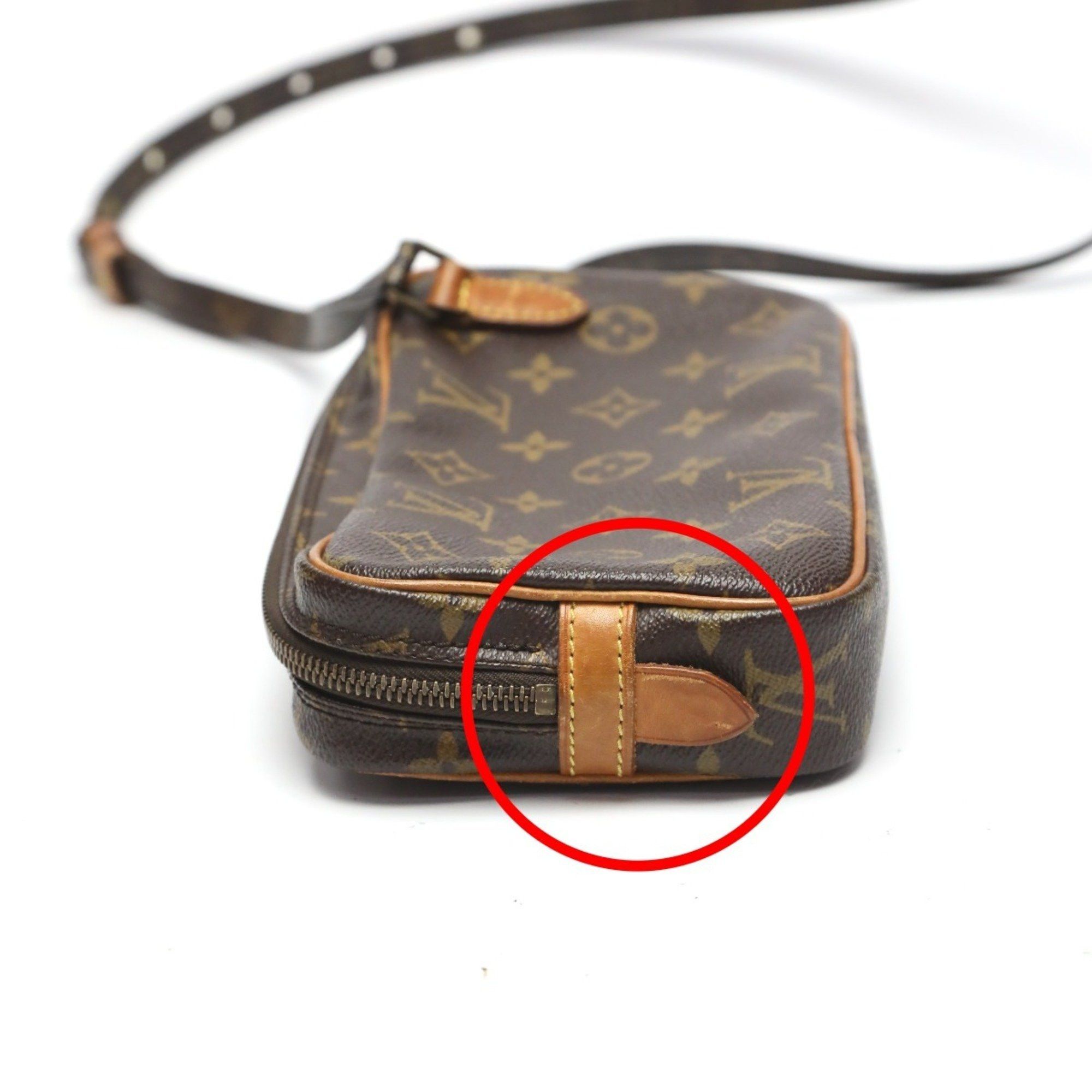 Louis Vuitton Louis Vuitton Shoulder Bag Monogram Marly Bandouliere Canvas M51828 Brown LV Size ONE SIZE - 4 Thumbnail