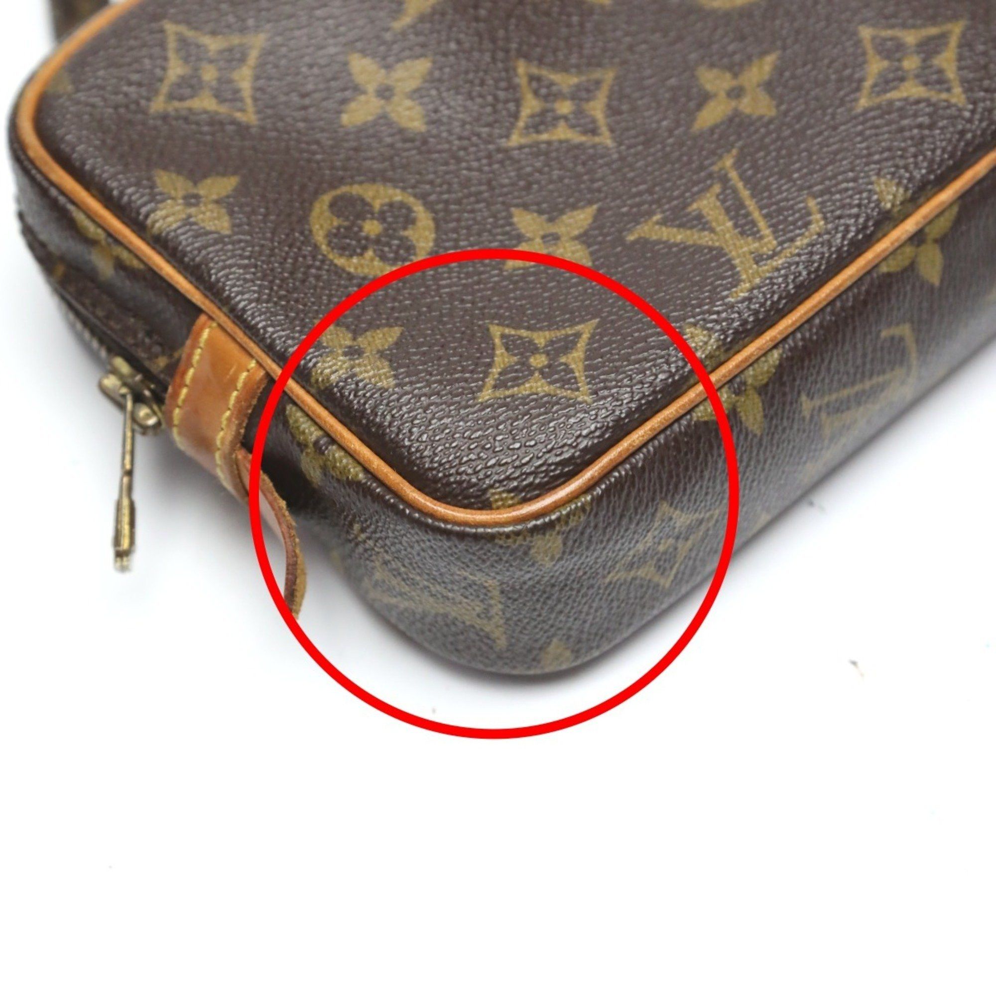 Louis Vuitton Louis Vuitton Shoulder Bag Monogram Marly Bandouliere Canvas M51828 Brown LV Size ONE SIZE - 10 Thumbnail