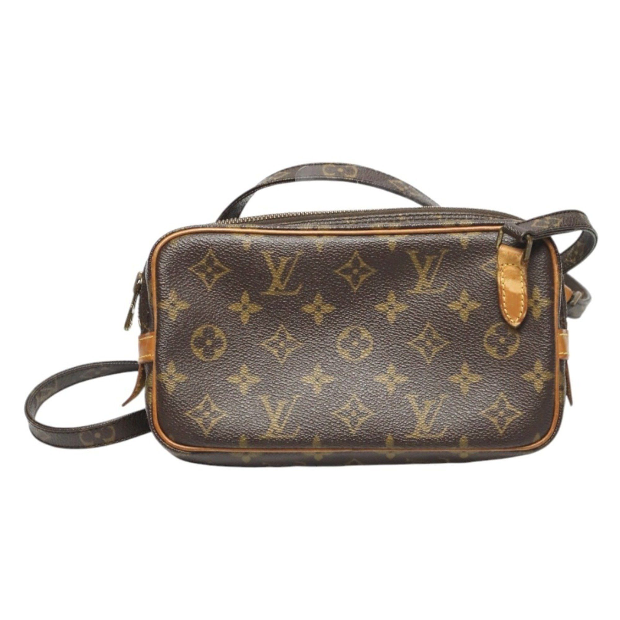 Louis Vuitton Louis Vuitton Shoulder Bag Monogram Marly Bandouliere Canvas M51828 Brown LV Size ONE SIZE - 2 Thumbnail