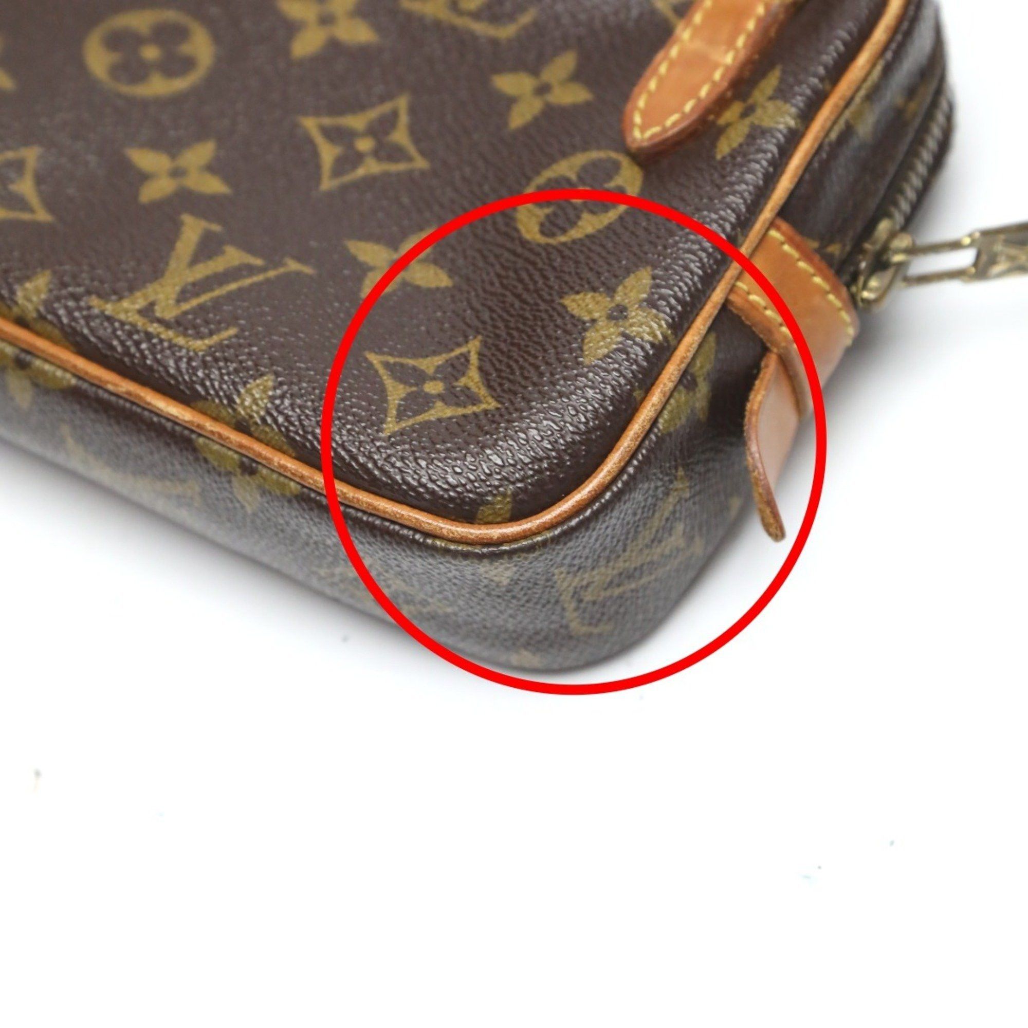 Louis Vuitton Louis Vuitton Shoulder Bag Monogram Marly Bandouliere Canvas M51828 Brown LV Size ONE SIZE - 9 Thumbnail