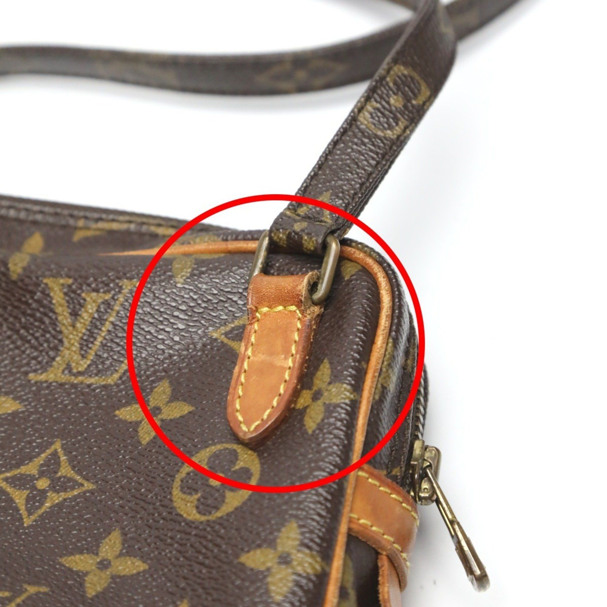 Louis Vuitton Louis Vuitton Shoulder Bag Monogram Marly Bandouliere Canvas M51828 Brown LV Size ONE SIZE - 15 Thumbnail