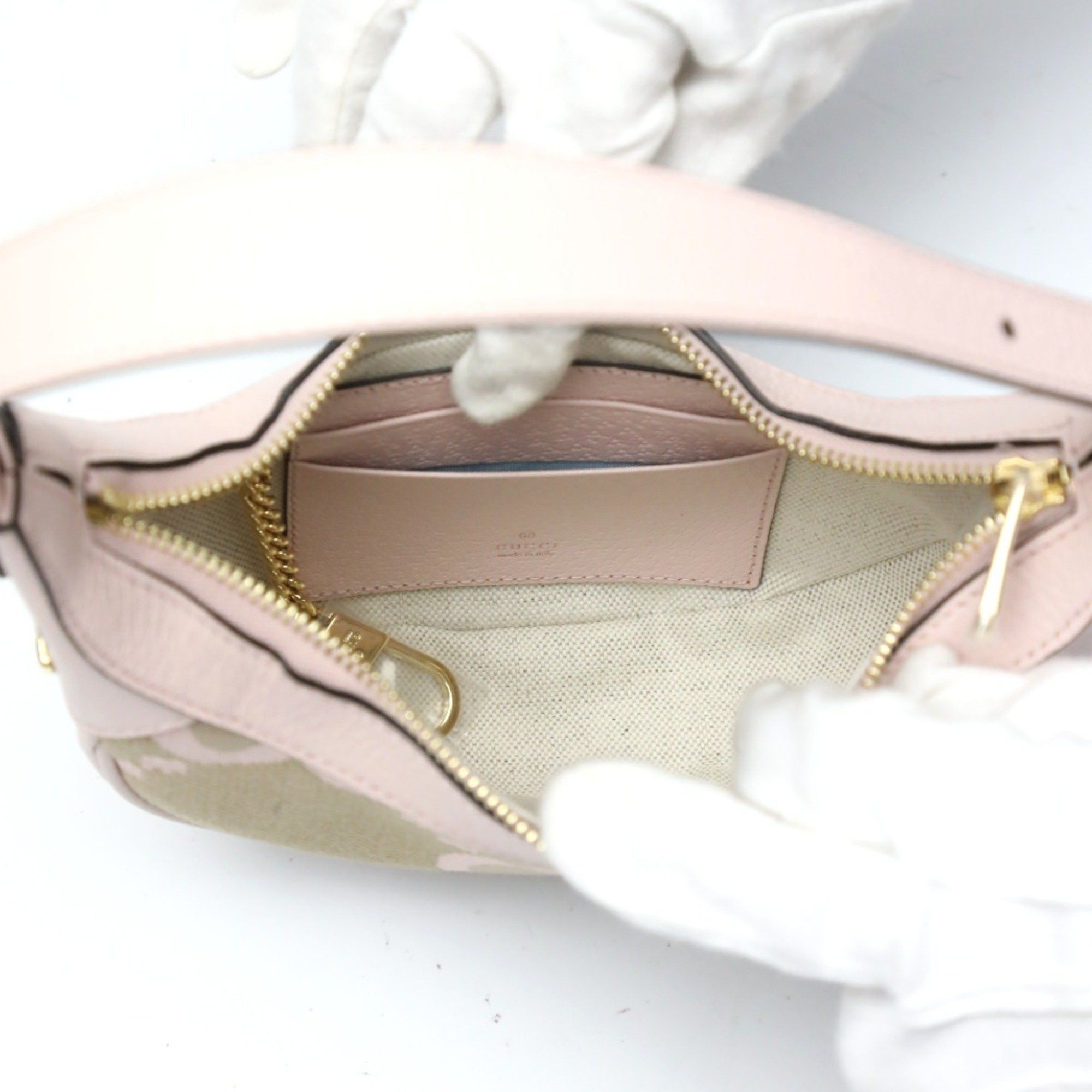 Gucci GUCCI Handbag Ophidia Jumbo GG Bag Canvas ?658551 Pink Size ONE SIZE - 11 Thumbnail