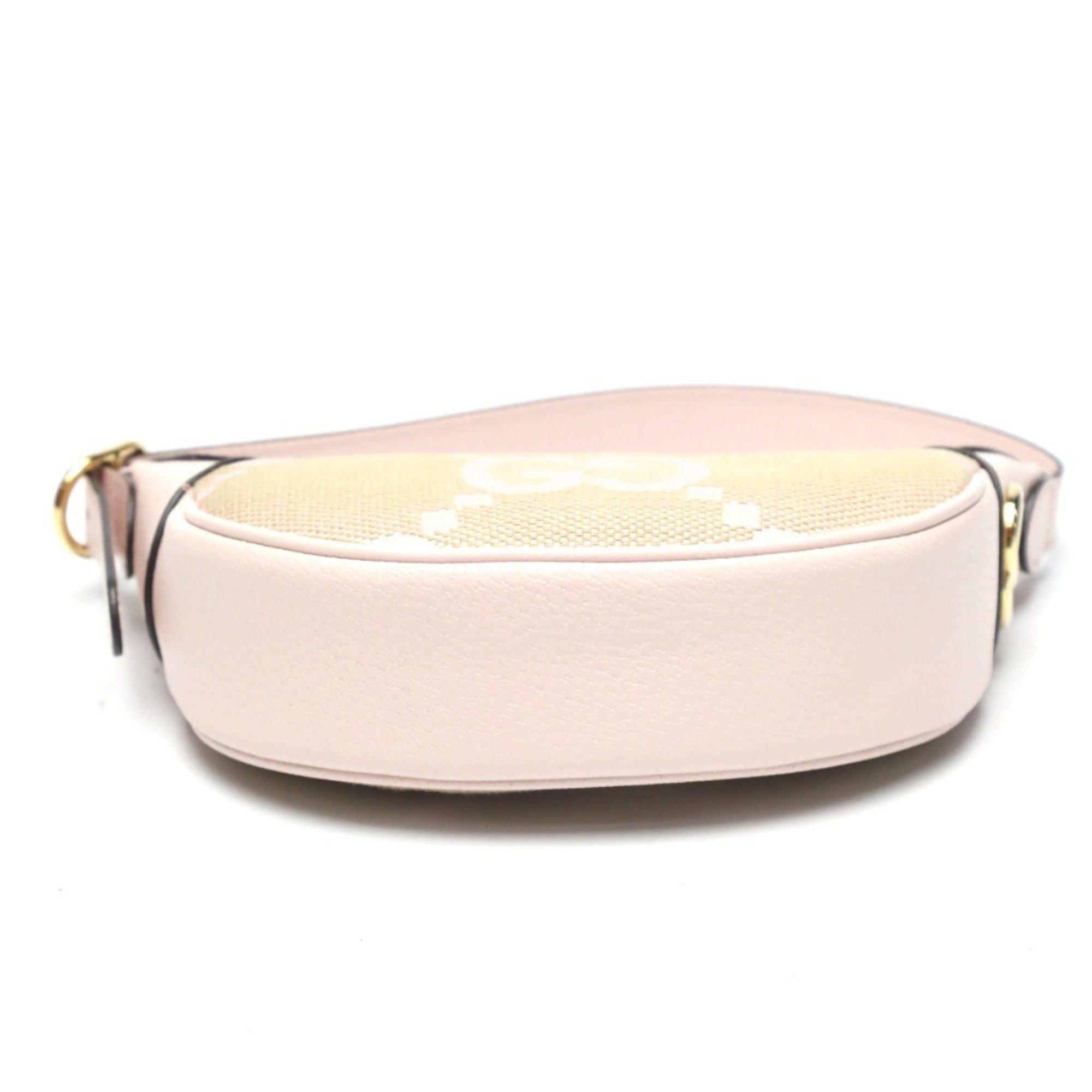 Gucci GUCCI Handbag Ophidia Jumbo GG Bag Canvas ?658551 Pink Size ONE SIZE - 6 Thumbnail