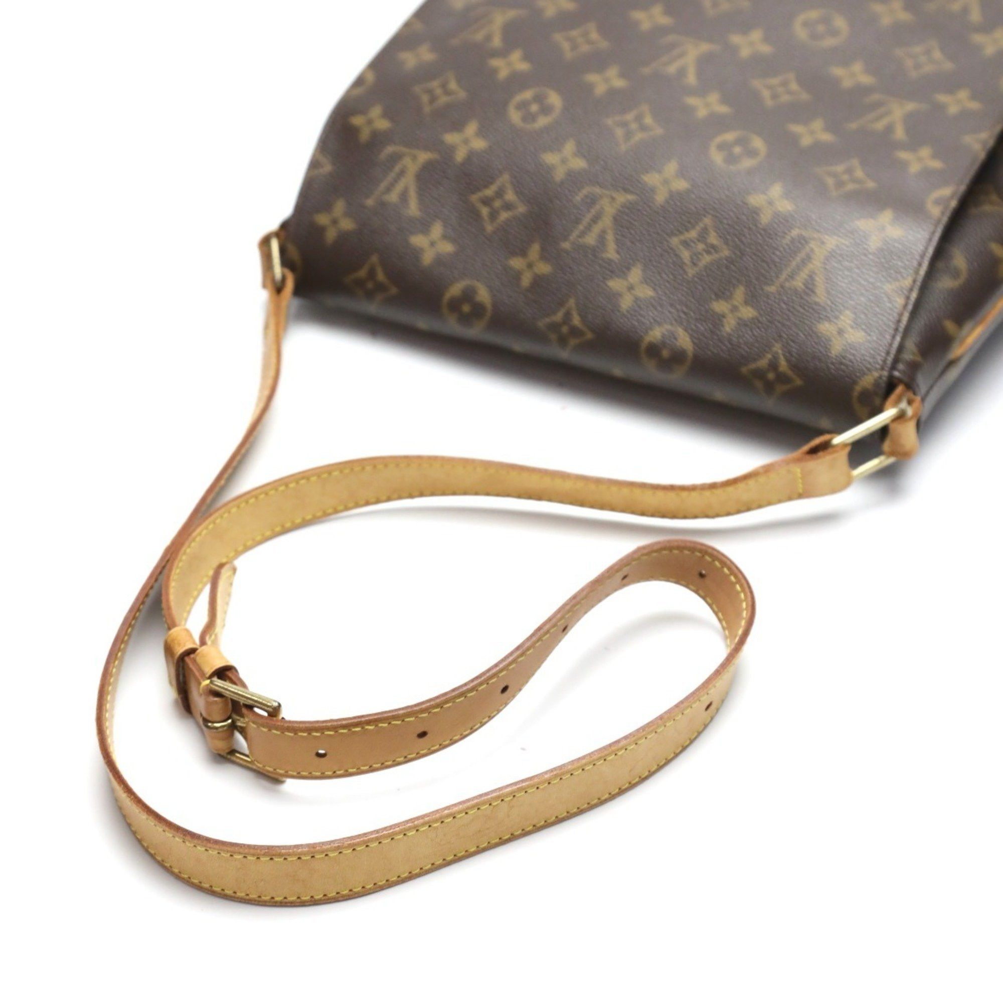 Louis Vuitton Louis Vuitton Shoulder Bag Monogram Musette Canvas M51256 Brown LV Size ONE SIZE - 10 Thumbnail