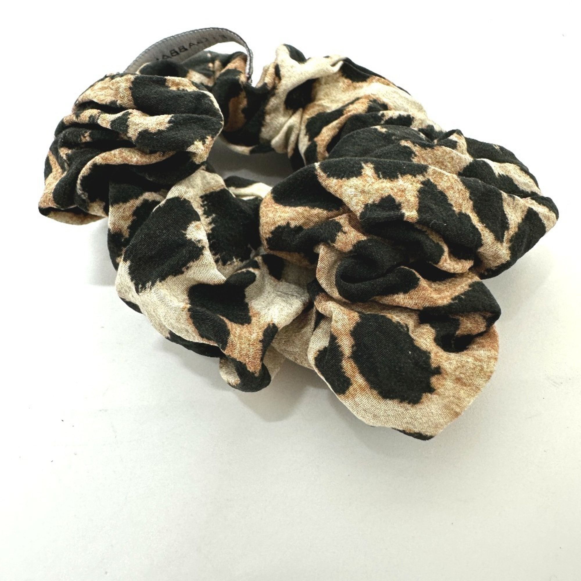 Dolce & Gabbana Dolce & Gabbana DOLCE&GABBANA Leopard Hair Tie Scrunchie Nylon Women's Brown Size ONE SIZE - 5 Thumbnail
