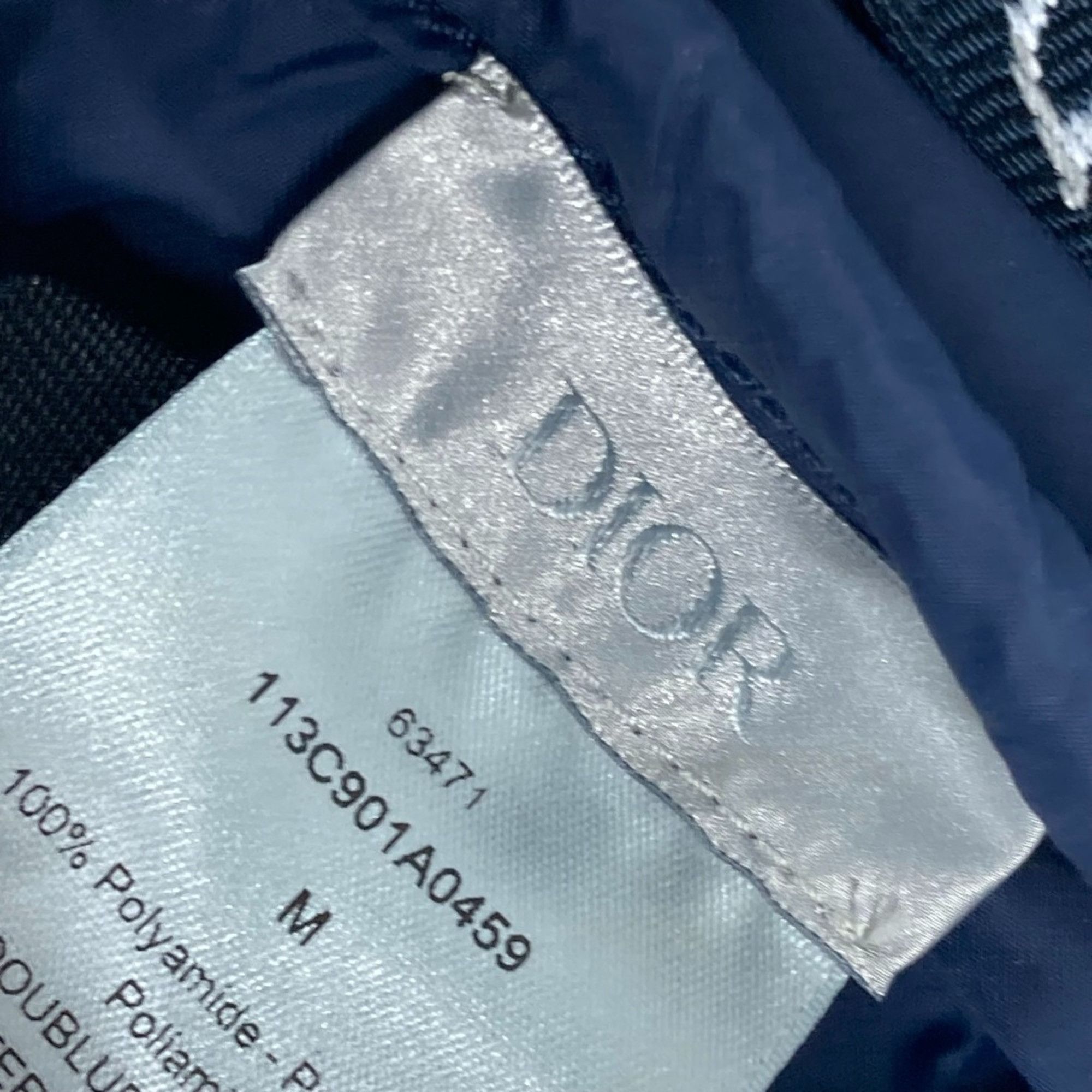 Dior Christian Dior Dior 113C901A0459 Snowboard Ski Gloves Polyamide Men's Navy Size ONE SIZE - 12 Thumbnail