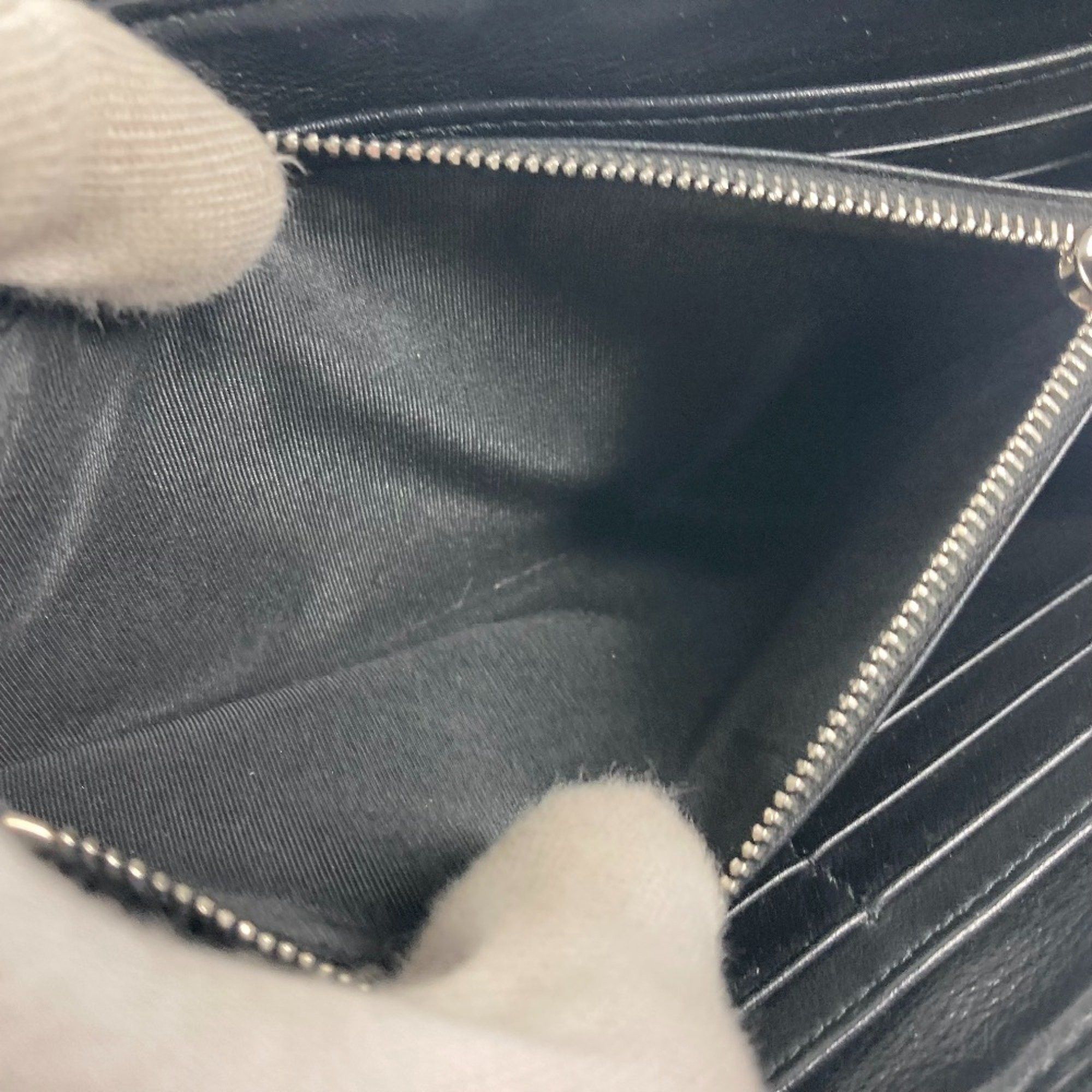 Dior Christian Dior Dior KAWS collaboration round long wallet nylon men's black Size ONE SIZE - 11 Thumbnail