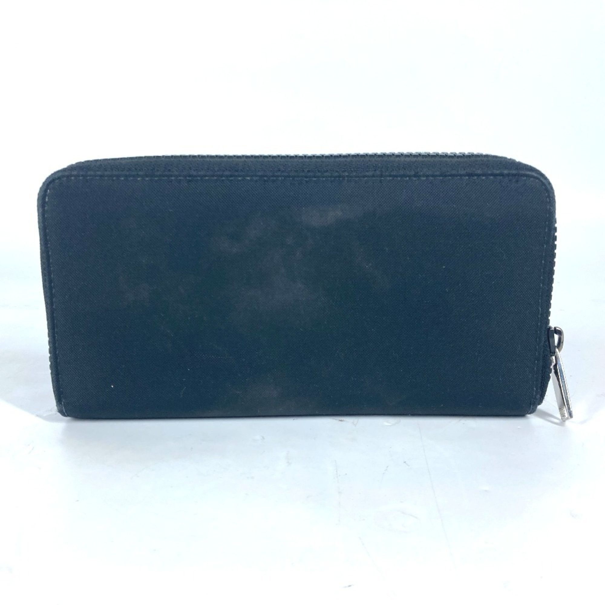 Dior Christian Dior Dior KAWS collaboration round long wallet nylon men's black Size ONE SIZE - 2 Thumbnail