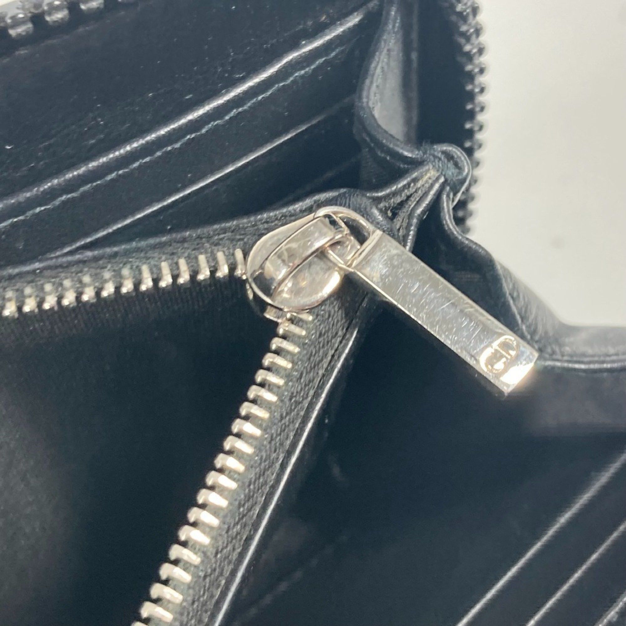 Dior Christian Dior Dior KAWS collaboration round long wallet nylon men's black Size ONE SIZE - 12 Thumbnail
