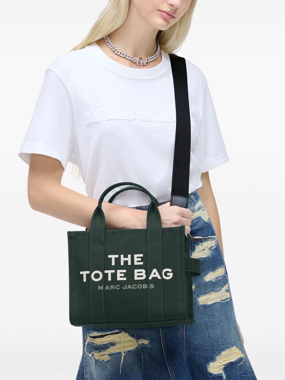 Marc Jacobs THE CANVAS SMALL TOTE BAG Size ONE SIZE - 6 Thumbnail
