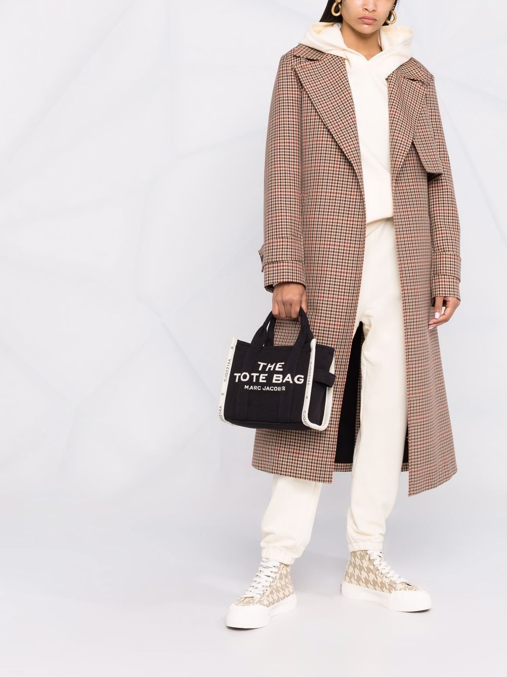 Marc Jacobs THE JACQUARD SMALL TOTE BAG Size ONE SIZE - 5 Thumbnail