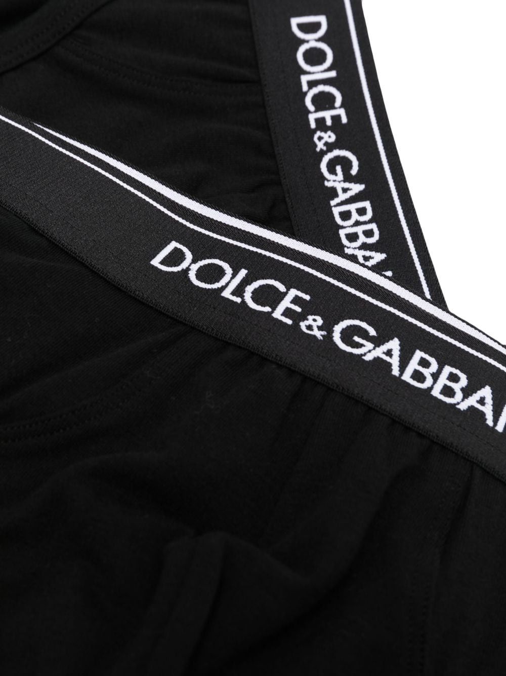 Dolce & Gabbana TWO-PACK OF STRETCH COTTON MID-RISE BRIEFS Size ONE SIZE - 2 Thumbnail