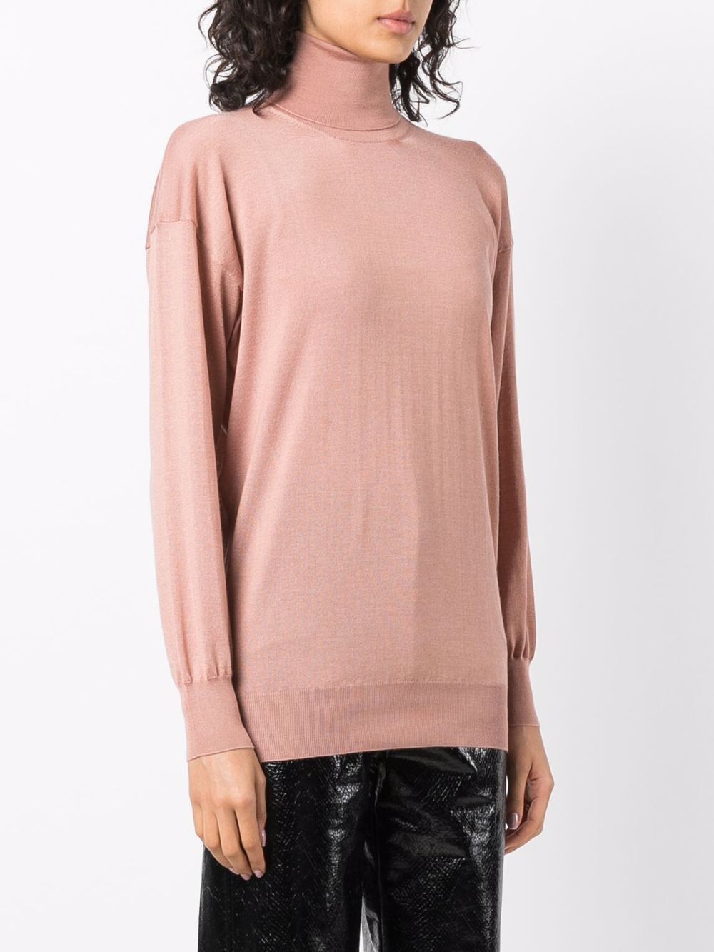 Tom Ford SILK BLEND TURTLENECK SWEATER Size L / US 10 / IT 46 - 5 Thumbnail