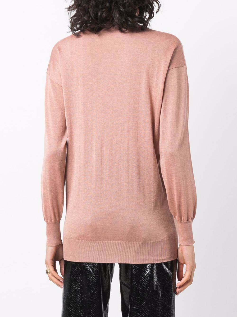 Tom Ford SILK BLEND TURTLENECK SWEATER Size L / US 10 / IT 46 - 7 Thumbnail