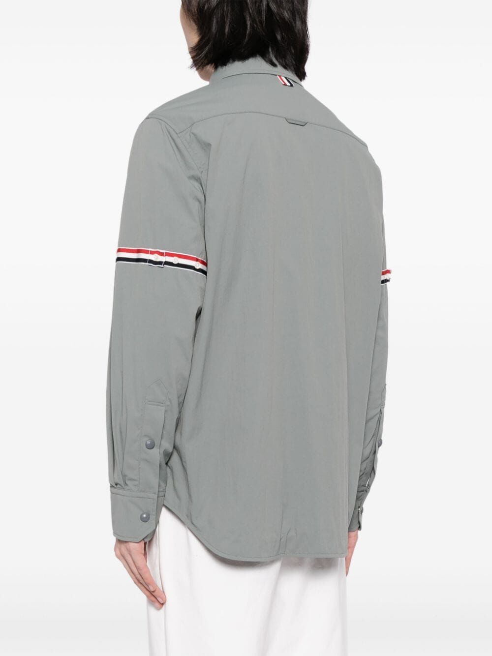 Thom Browne GIACCA-CAMICIA ARMBAND Size US XXL / EU 58 / 5 - 6 Thumbnail