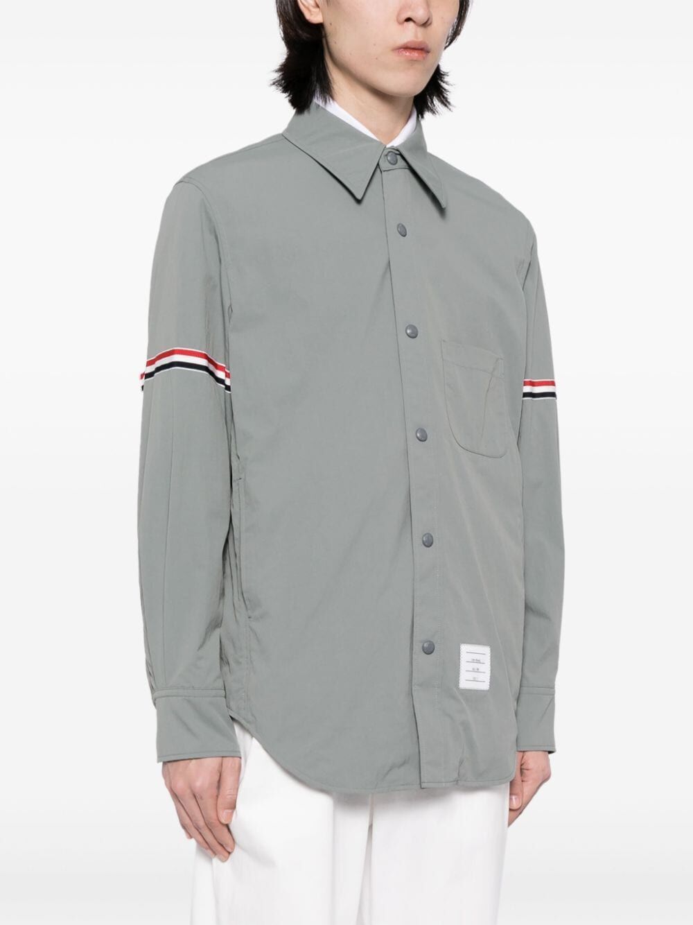 Thom Browne GIACCA-CAMICIA ARMBAND Size US XXL / EU 58 / 5 - 4 Thumbnail