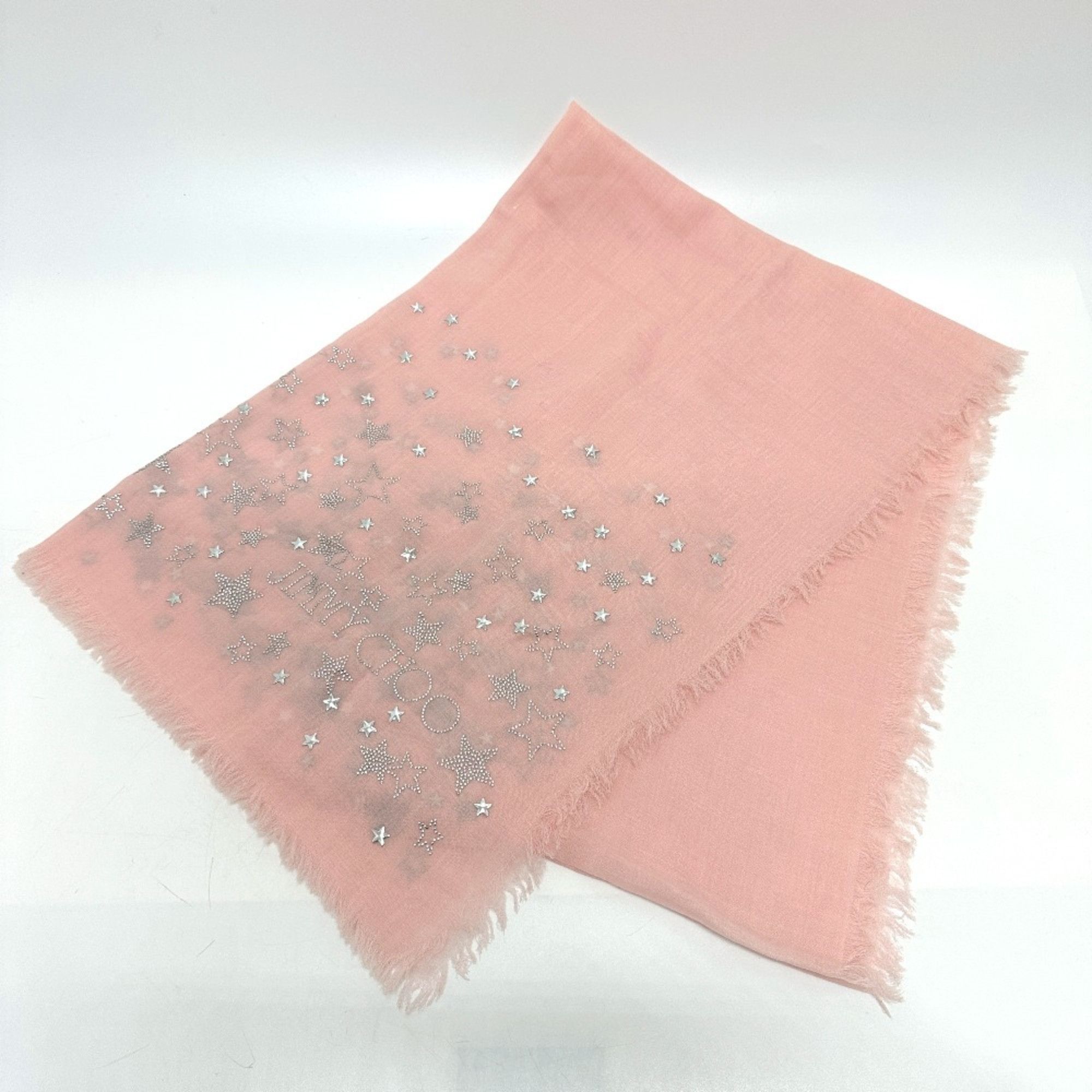 Jimmy Choo JIMMY CHOO Star Stole for Women, Pink Size ONE SIZE - 4 Thumbnail