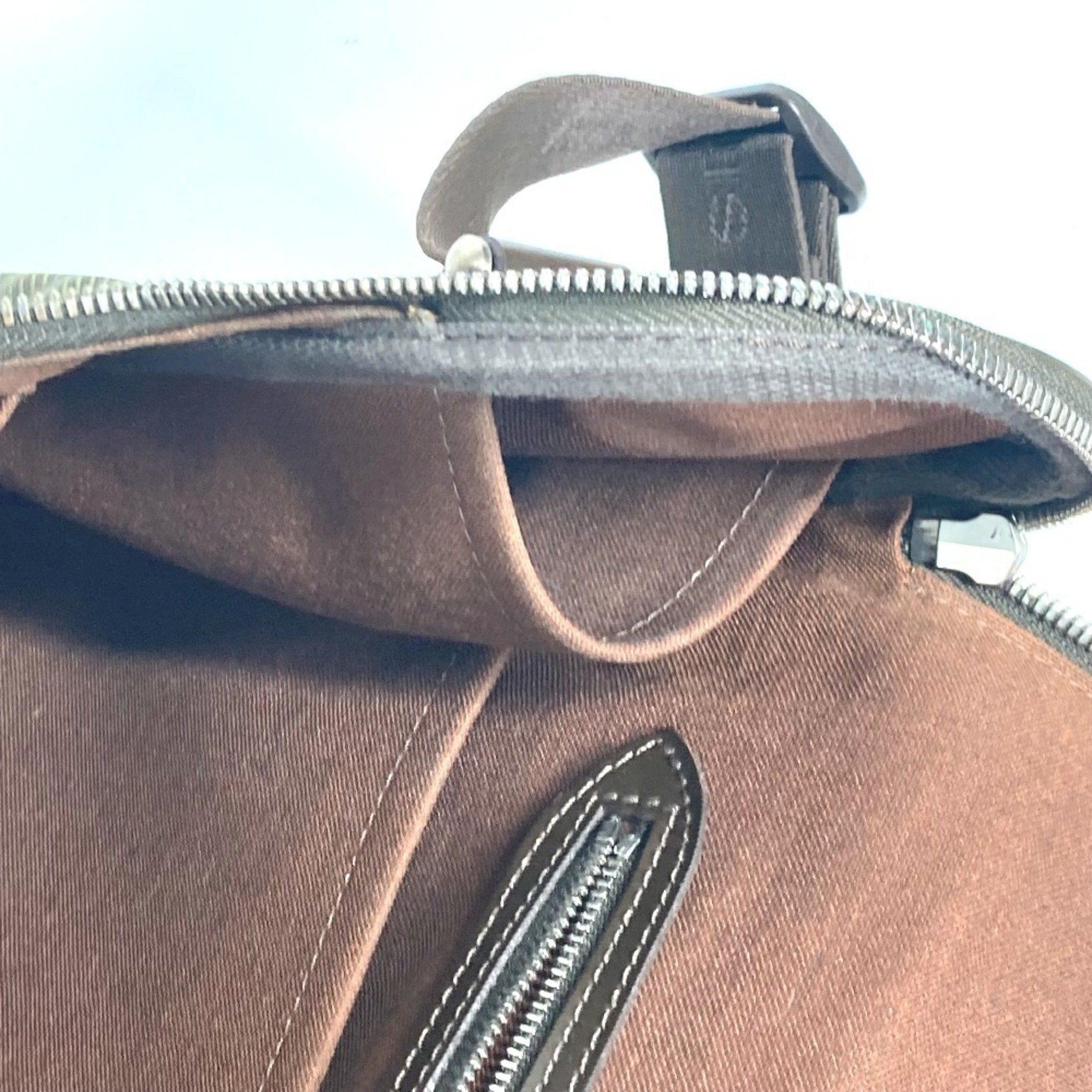 Louis Vuitton LOUIS VUITTON M30868 Taiga Taimir Bag Shoulder Leather Nylon Men's Grisli Brown Size ONE SIZE - 12 Thumbnail