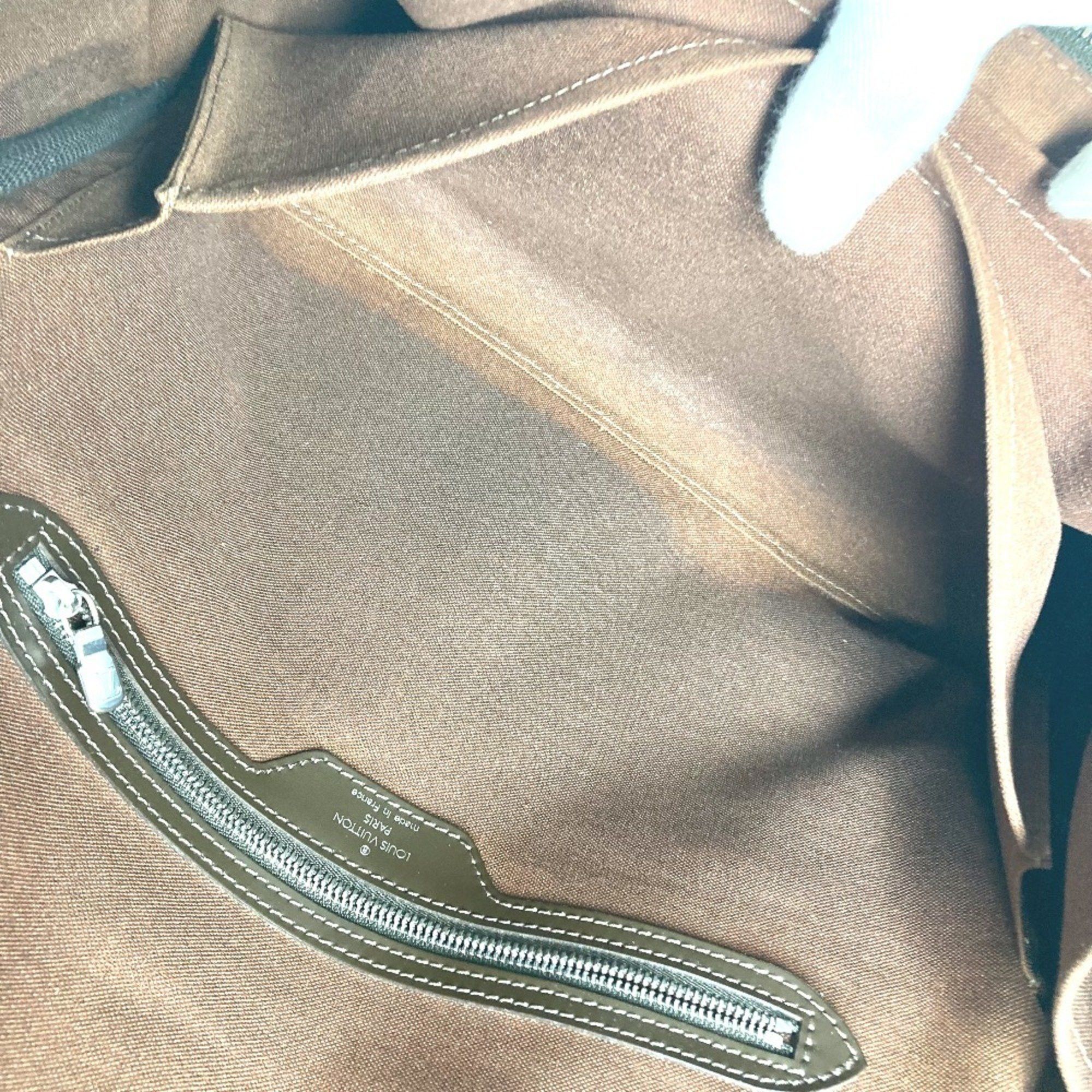 Louis Vuitton LOUIS VUITTON M30868 Taiga Taimir Bag Shoulder Leather Nylon Men's Grisli Brown Size ONE SIZE - 14 Thumbnail