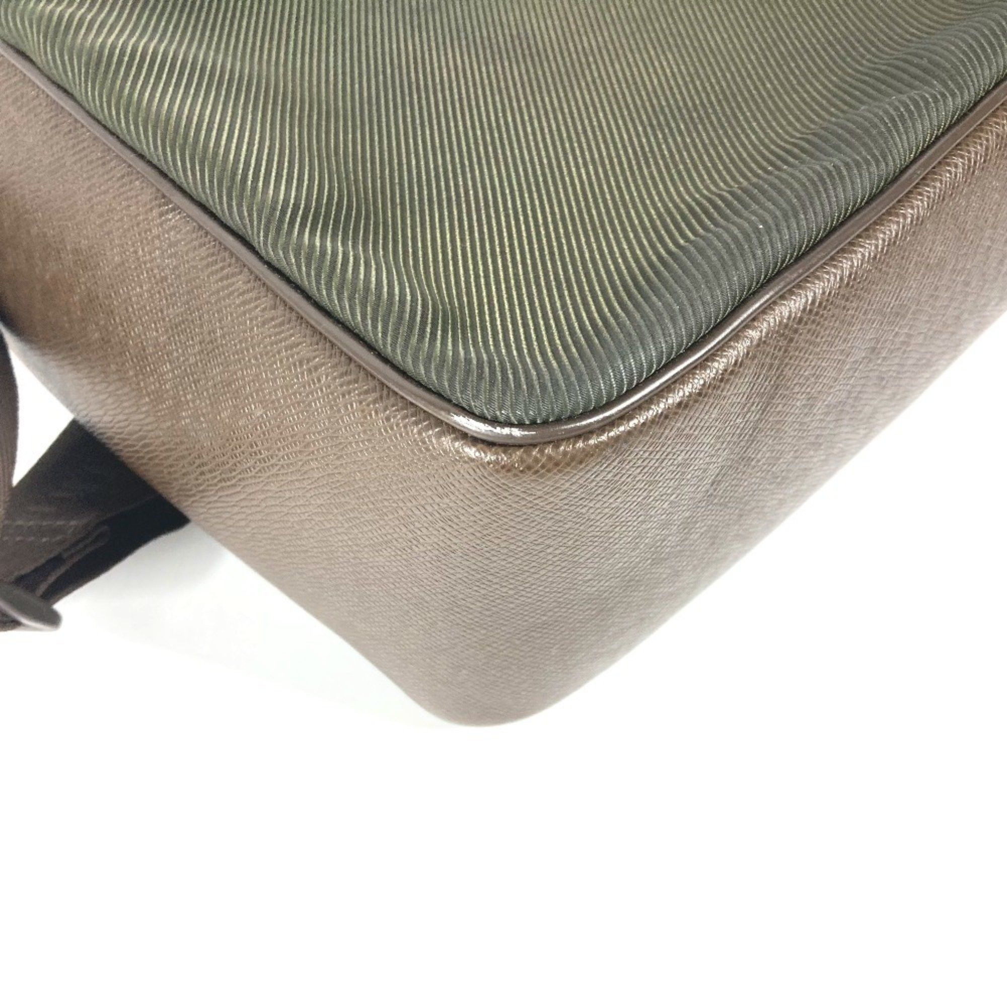 Louis Vuitton LOUIS VUITTON M30868 Taiga Taimir Bag Shoulder Leather Nylon Men's Grisli Brown Size ONE SIZE - 8 Thumbnail