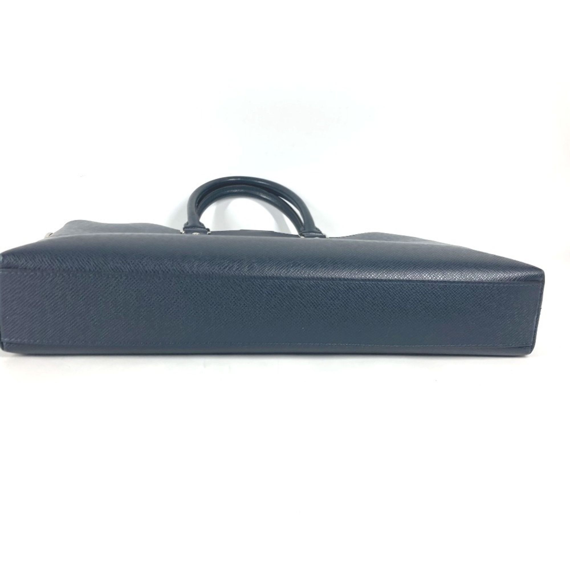 Louis Vuitton Louis Vuitton M33417 Taiga Anton Bag Shoulder Leather Men's Blue Marine Navy Size ONE SIZE - 6 Thumbnail
