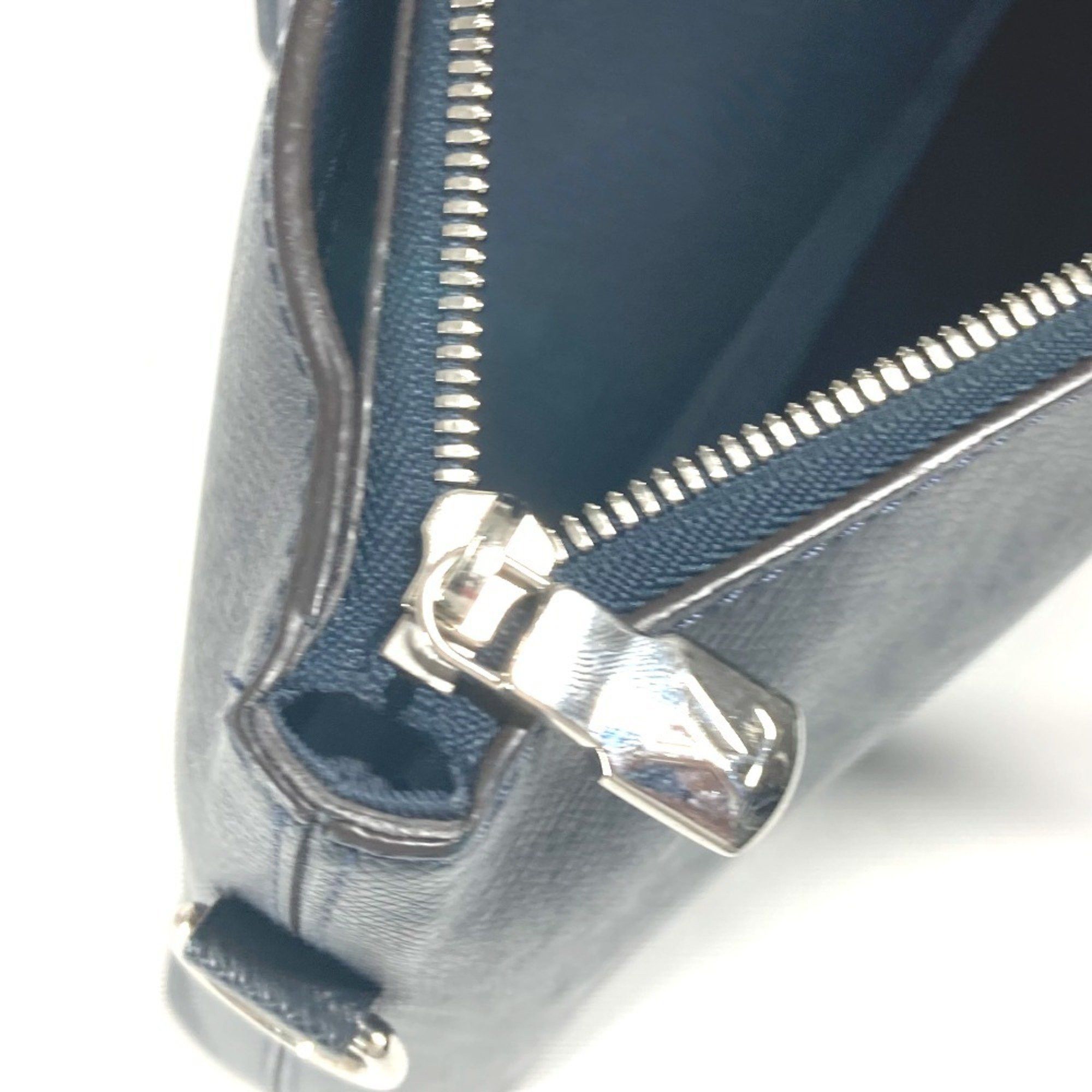 Louis Vuitton Louis Vuitton M33417 Taiga Anton Bag Shoulder Leather Men's Blue Marine Navy Size ONE SIZE - 17 Thumbnail