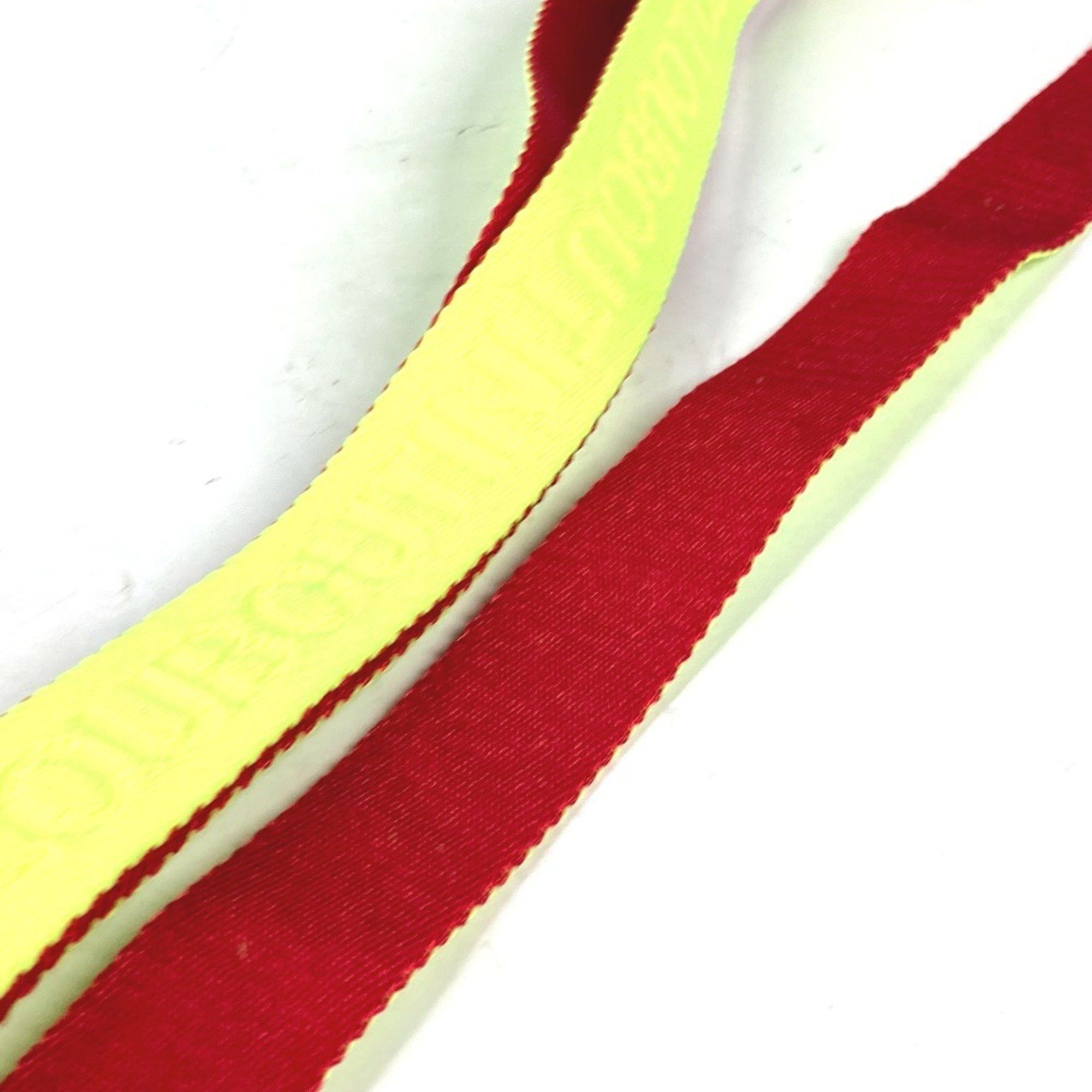 Christian Louboutin Christian Louboutin Buckle Belt Canvas Men's Women's Yellow Size ONE SIZE - 9 Thumbnail