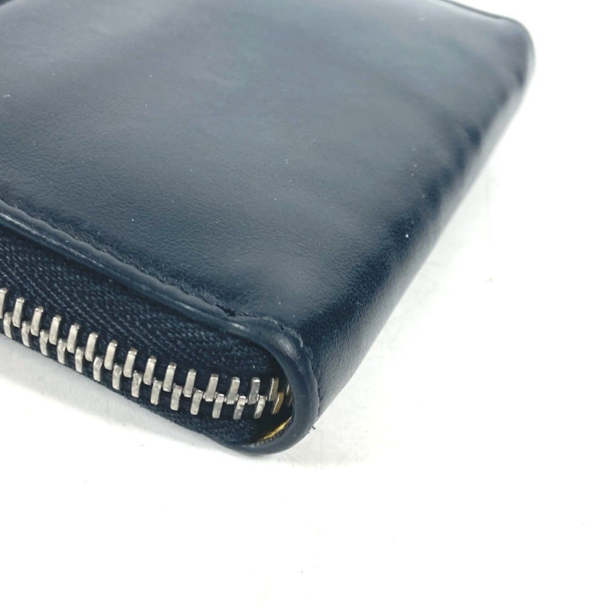 Fendi FENDI 7M0257 Round Wallet Coin Purse Bicolor Wallet/Coin Case Leather Men's Black Size ONE SIZE - 8 Thumbnail